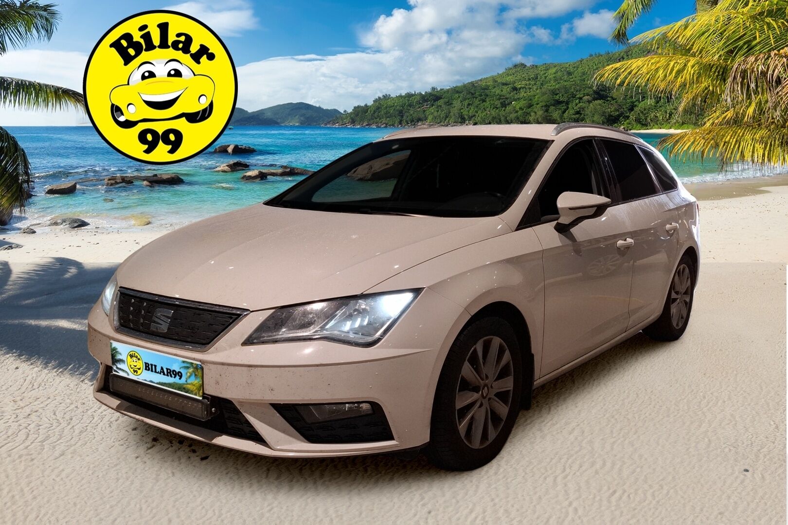 Seat Leon ST 2017 1,0 TSI 115 Ecomotive Style DSG / Webasto / Vakkari / LED-lisävalo / - Suomi-auto / 2x alumiinivanteet / Hihna tehty!