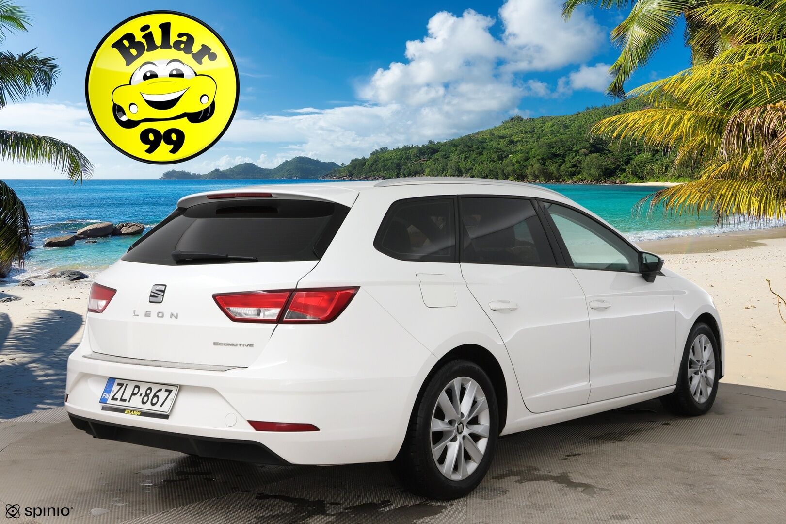 Seat Leon ST 2017 1,0 TSI 115 Ecomotive Style DSG / Webasto / Vakkari / LED-lisävalo / - Suomi-auto / 2x alumiinivanteet / Hihna tehty! - Osta nyt, maksa vasta ensi vuonna