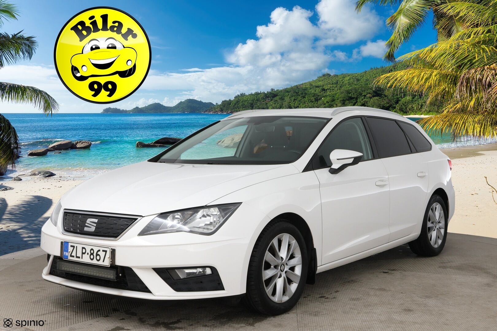 Seat Leon ST 2017 1,0 TSI 115 Ecomotive Style DSG / Webasto / Vakkari / LED-lisävalo / - Suomi-auto / 2x alumiinivanteet / Hihna tehty!