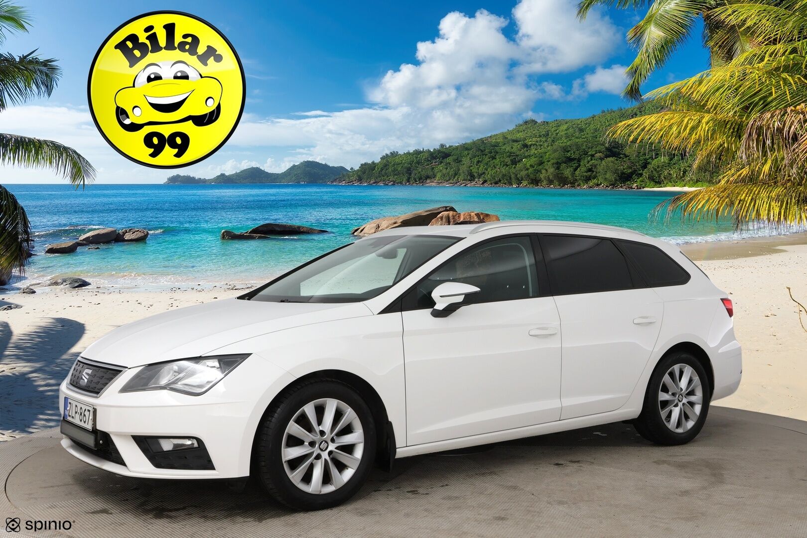 Seat Leon ST 2017 1,0 TSI 115 Ecomotive Style DSG / Webasto / Vakkari / LED-lisävalo / - Suomi-auto / 2x alumiinivanteet / Hihna tehty! - Osta nyt, maksa vasta ensi vuonna