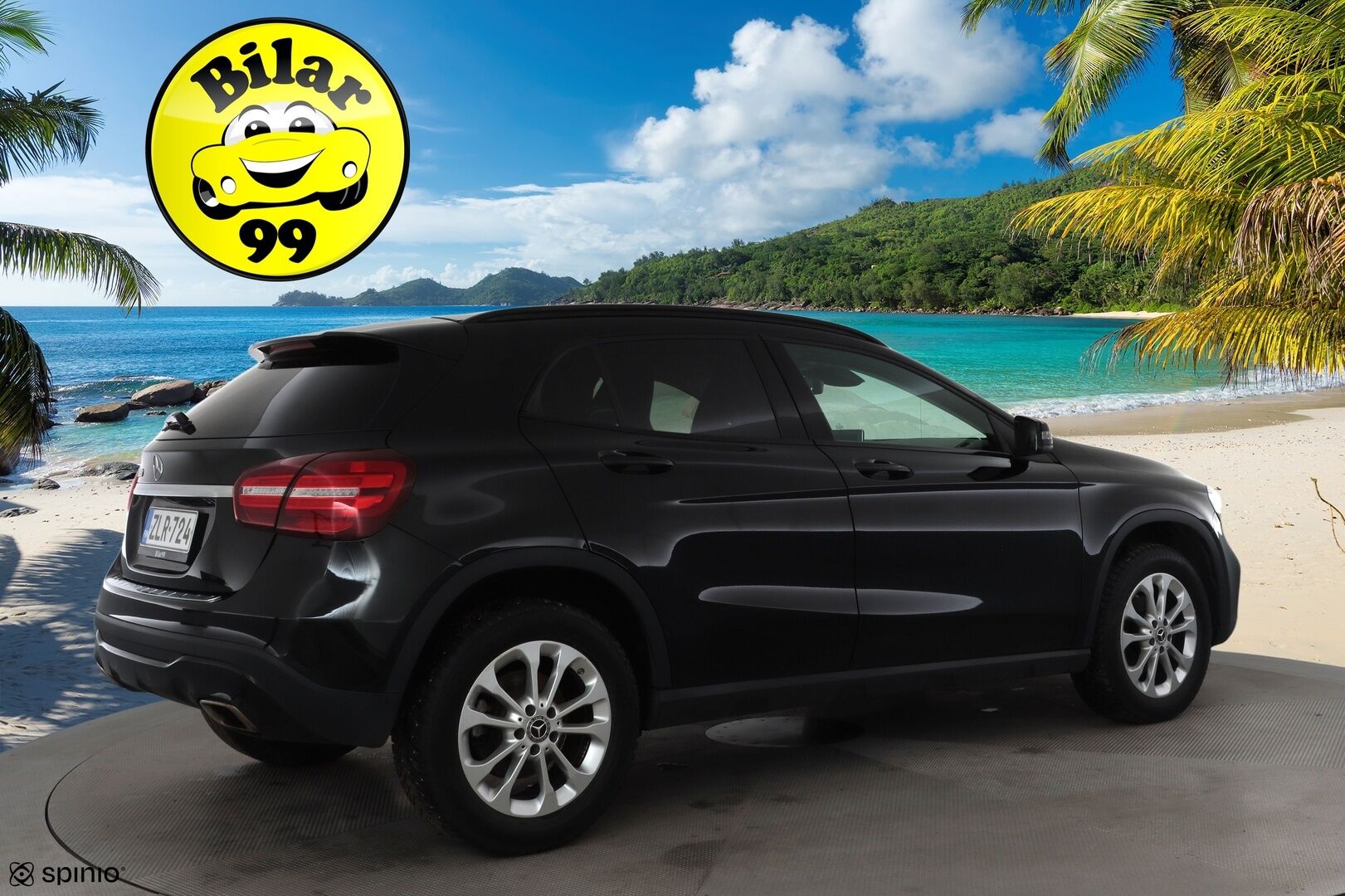 Mercedes-Benz GLA 2017 180 A Premium Business * Suomi-auto / Night paketti / Vakkari / P.kamera / LED / Navi / Lohkolämmitin * - Kahdet renkaat aluvanteilla / Merkkihuollettu - HULLU BLACKWEEK KORKOTARJOUS 2,49%