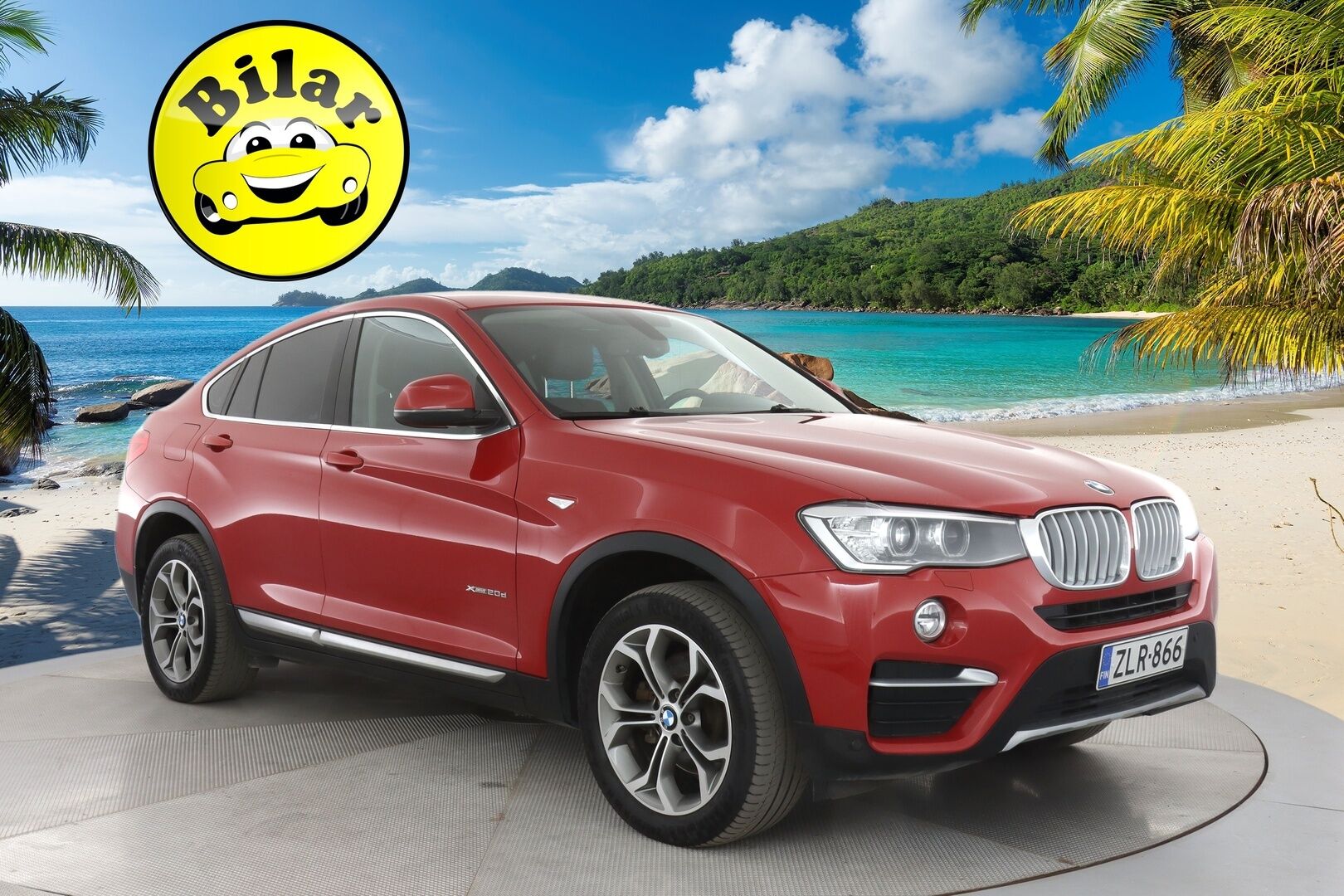 BMW X4 2017 F26 xDrive20d A Business xLine - | Vakkari | Puolinahkasisusta | Xenon | Bluetooth | KeyLessGo |