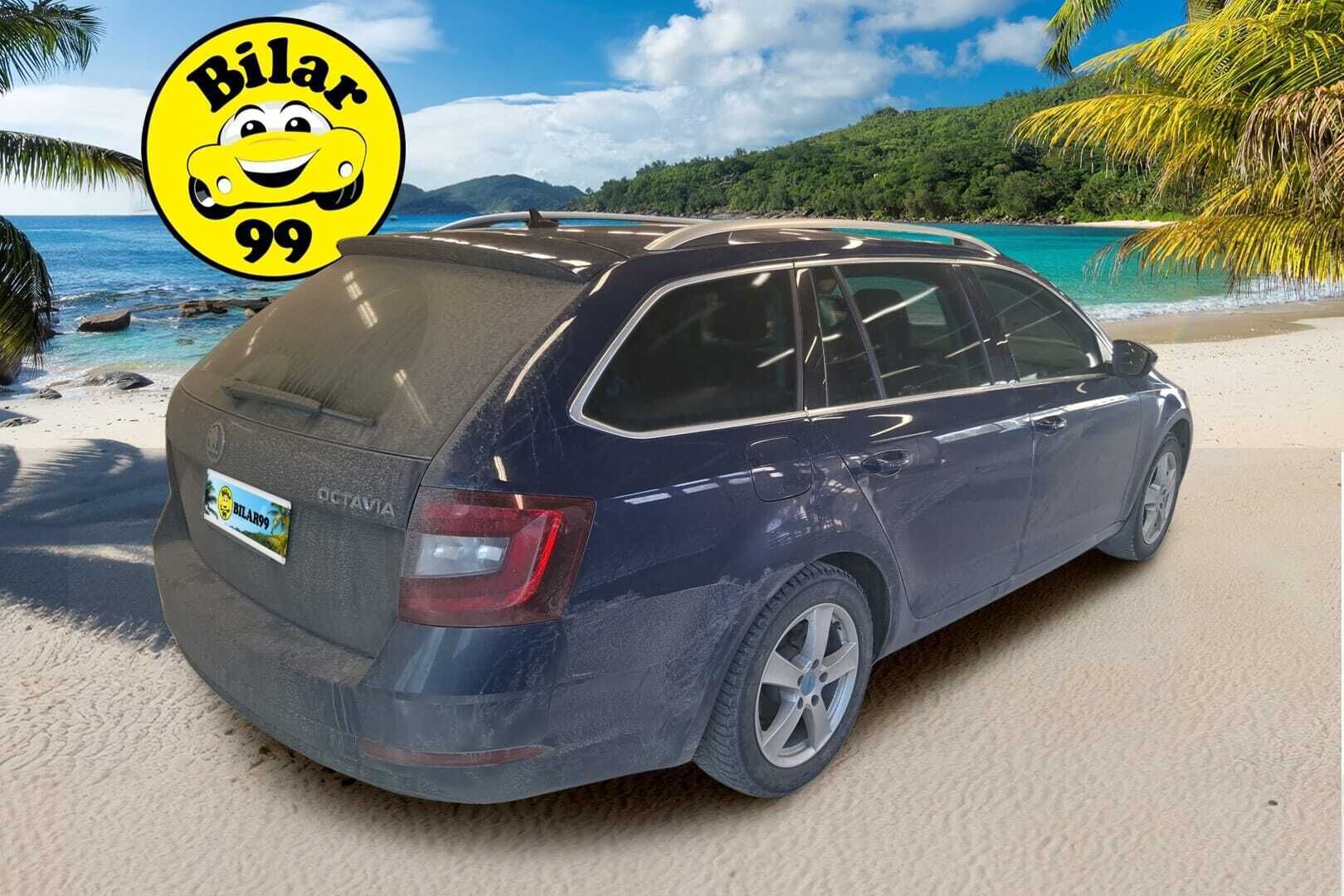 Skoda Octavia 2018 Combi 1,6 TDI Style DSG Autom. *Vakionopeudensäädin / Lämmitettävä ratti ja tuulilasi / Webasto / Peruutuskamera* - *Pieni ruokainen / Siisti kuntoinen / Fiksuilla varusteilla*