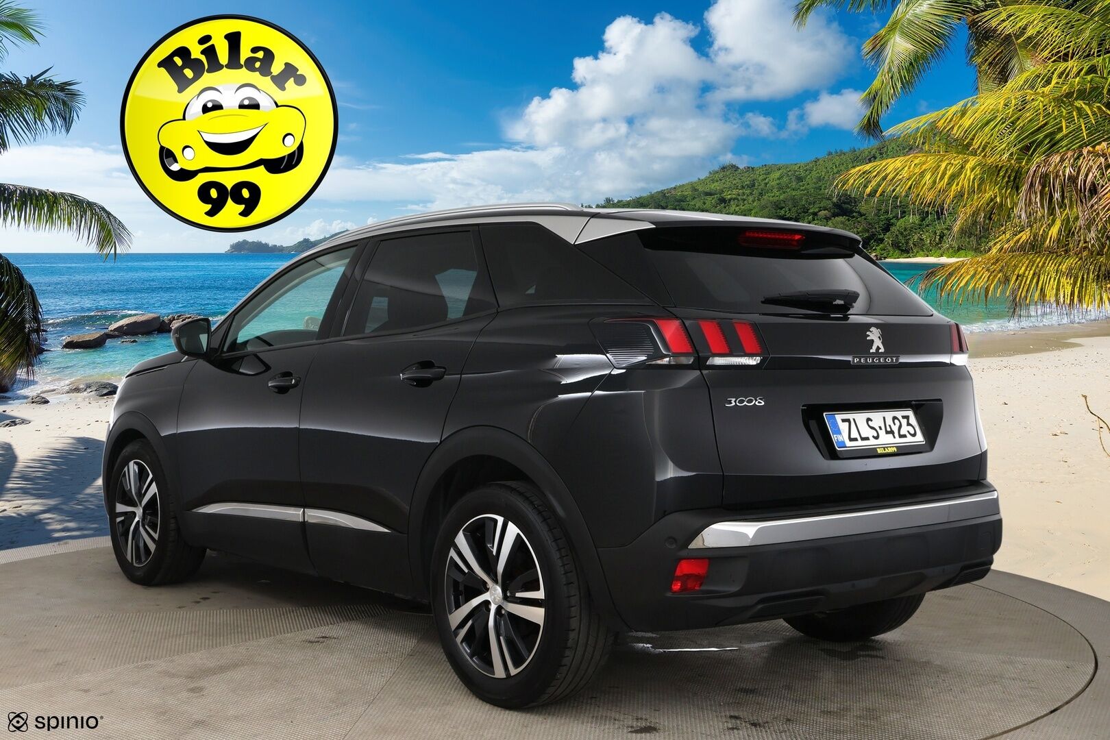 Peugeot 3008 2017 Allure PureTech 130 Automaatti / Suomi.Auto / Vakkari / LED-valot / Peruutustutkat / App-Connect / - Erinomaiset lisävarusteet / Jakohihna tehty / Auto kuntotarkastettu!