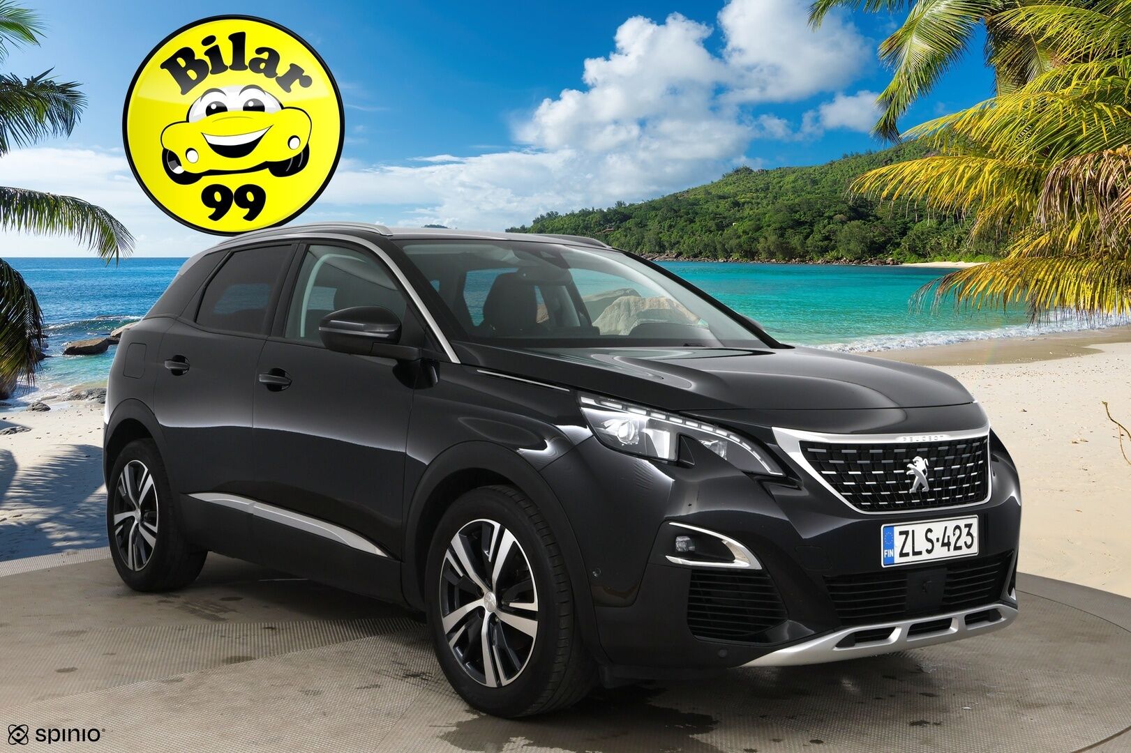 Peugeot 3008 2017 Allure PureTech 130 Automaatti / Suomi.Auto / Vakkari / LED-valot / Peruutustutkat / App-Connect / - Erinomaiset lisävarusteet / Jakohihna tehty / Auto kuntotarkastettu!