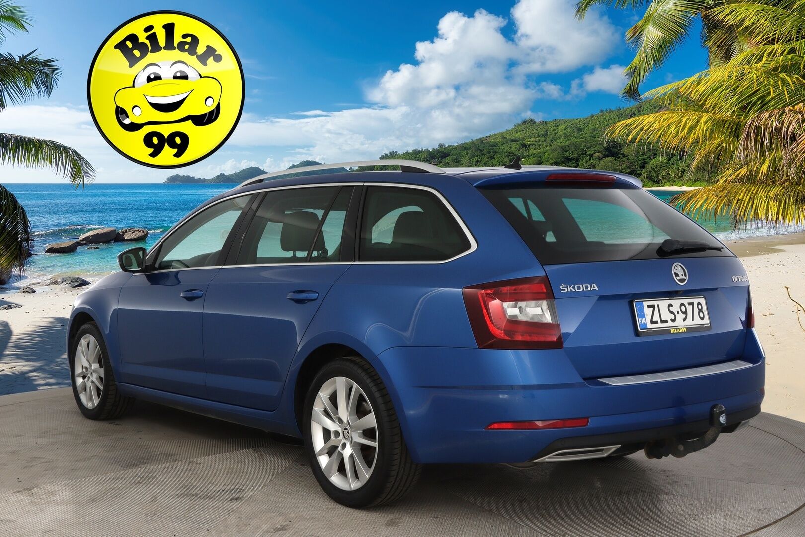 Skoda Octavia 2018 Combi 1,5 TSI Style DSG Autom. *Webasto / P.Kamera / Keyless / Jakopää tehty!* - *Vaaleat nahat / Smartlink / Irroitettava koukku / Suomi-auto / Kahdet renkaat ja vanteet* Juuri saapunut!