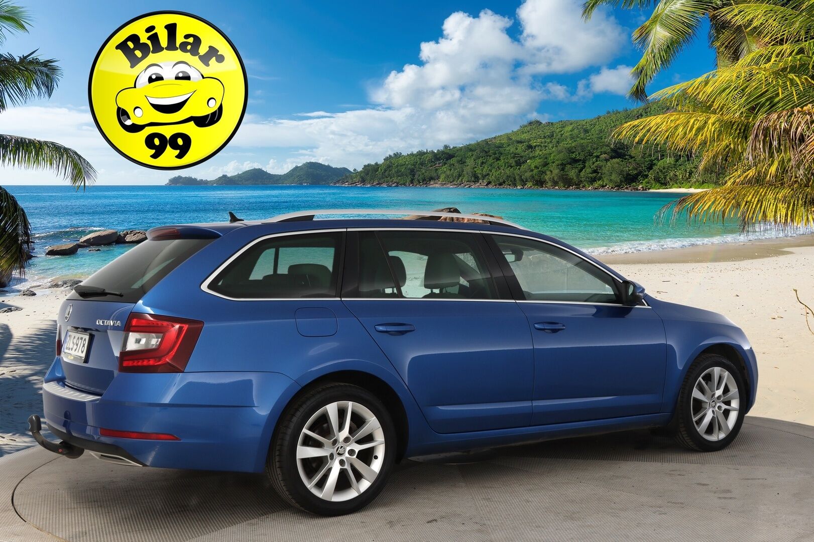 Skoda Octavia 2018 Combi 1,5 TSI Style DSG Autom. *Webasto / P.Kamera / Keyless / Jakopää tehty!* - *Vaaleat nahat / Smartlink / Irroitettava koukku / Suomi-auto / Kahdet renkaat ja vanteet* Juuri saapunut!