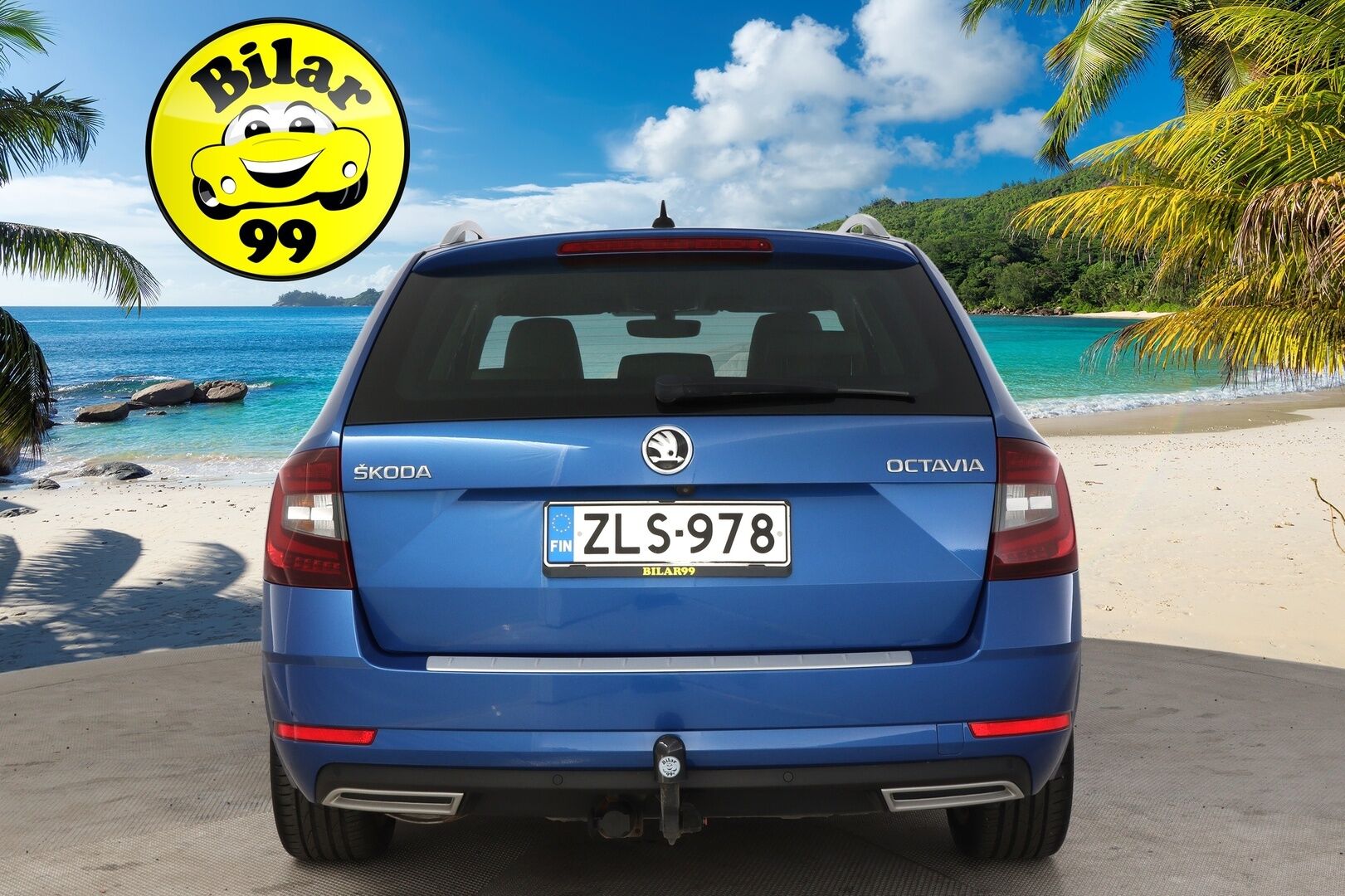 Skoda Octavia 2018 Combi 1,5 TSI Style DSG Autom. *Webasto / P.Kamera / Keyless / Jakopää tehty!* - *Vaaleat nahat / Smartlink / Irroitettava koukku / Suomi-auto / Kahdet renkaat ja vanteet* Juuri saapunut!