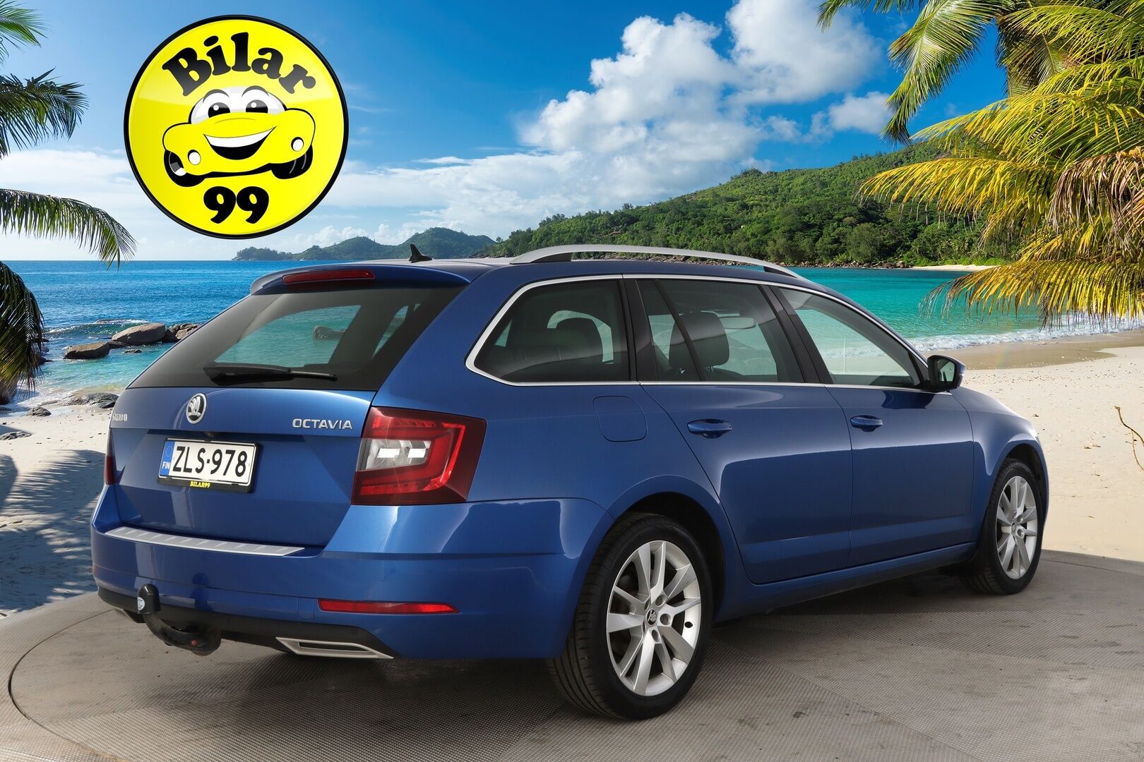 Skoda Octavia 2018 Combi 1,5 TSI Style DSG Autom. *Webasto / P.Kamera / Keyless / Jakopää tehty!* - *Vaaleat nahat / Smartlink / Irroitettava koukku / Suomi-auto / Kahdet renkaat ja vanteet* Juuri saapunut!