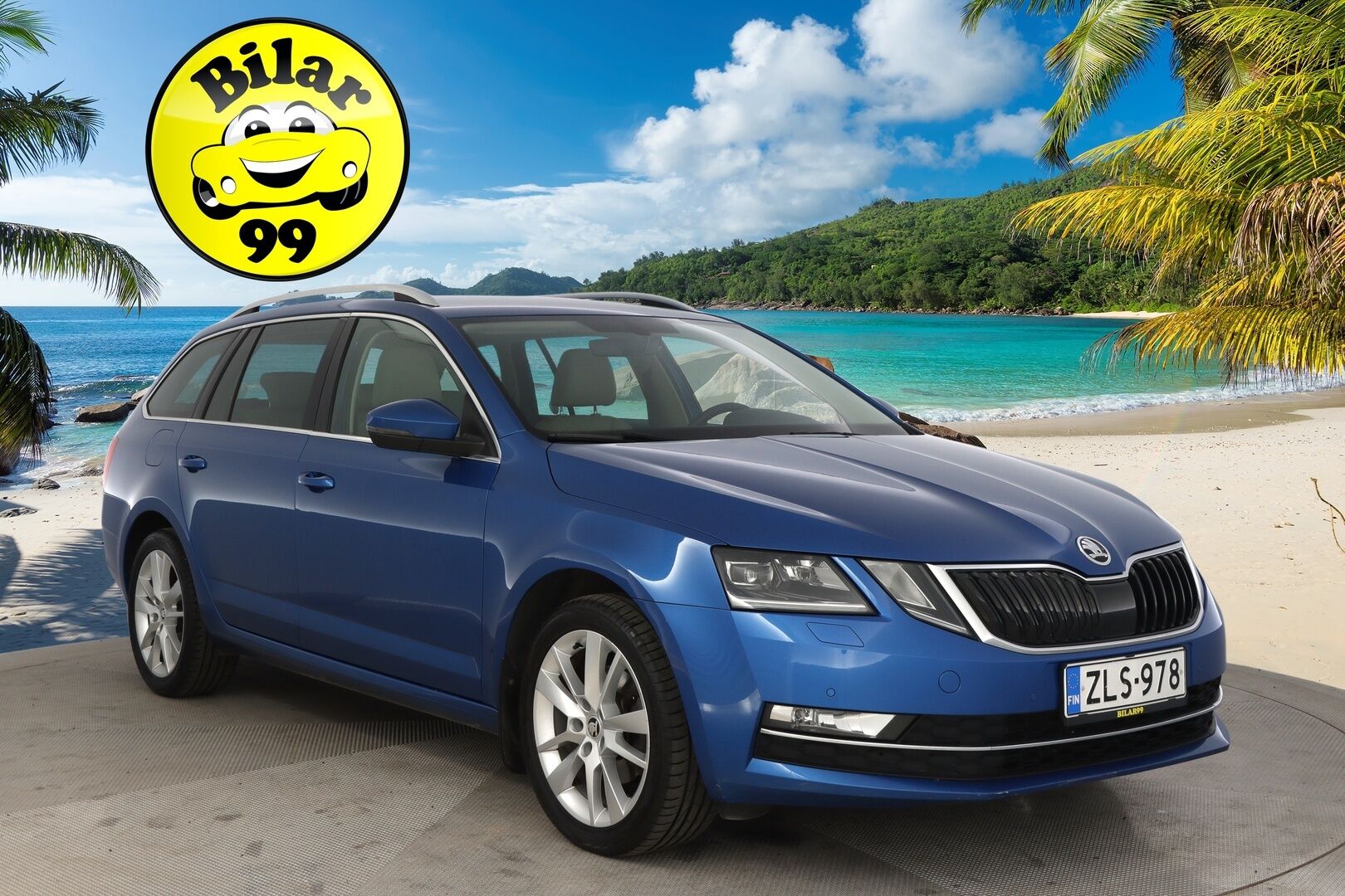 Skoda Octavia 2018 Combi 1,5 TSI Style DSG Autom. *Webasto / P.Kamera / Keyless / Jakopää tehty!* - *Vaaleat nahat / Smartlink / Irroitettava koukku / Suomi-auto / Kahdet renkaat ja vanteet* Juuri saapunut!