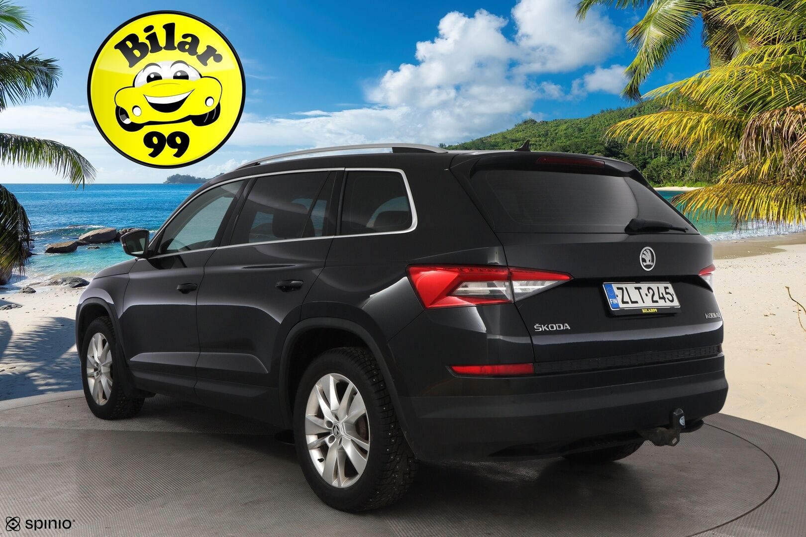 Skoda Kodiaq 2018 2,0 TDI 150 Ambition DSG Autom. * Webasto / Vetokoukku / Adapt.LED / KeylessGo / Navi / Front Assist - Juuri huollettu / Jakopää tehty / Juuri tullut Tampereelle! - HULLUT BLACKWEEK JATKOT - KORKOTARJOUS 2,49%