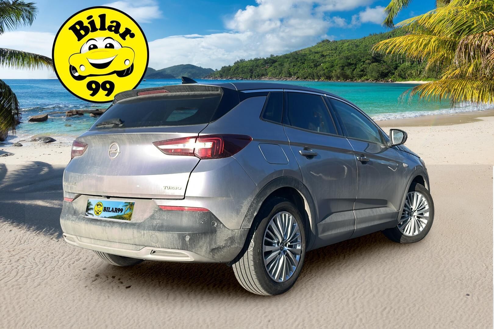 Opel Grandland X 2018 Innovation 1,2 Turbo Start/Stop 96 kW AT6 / 360 Kamera / Lämmitetty ratti ja etuistuimet / Lohko & sisäpistoke / - Kahdet Renkaat / Kaistavahti / Kuolleenkulmanvaroitin / - HULLUT AVAJAISHULINAT KORKOTARJOUS 3,29 %