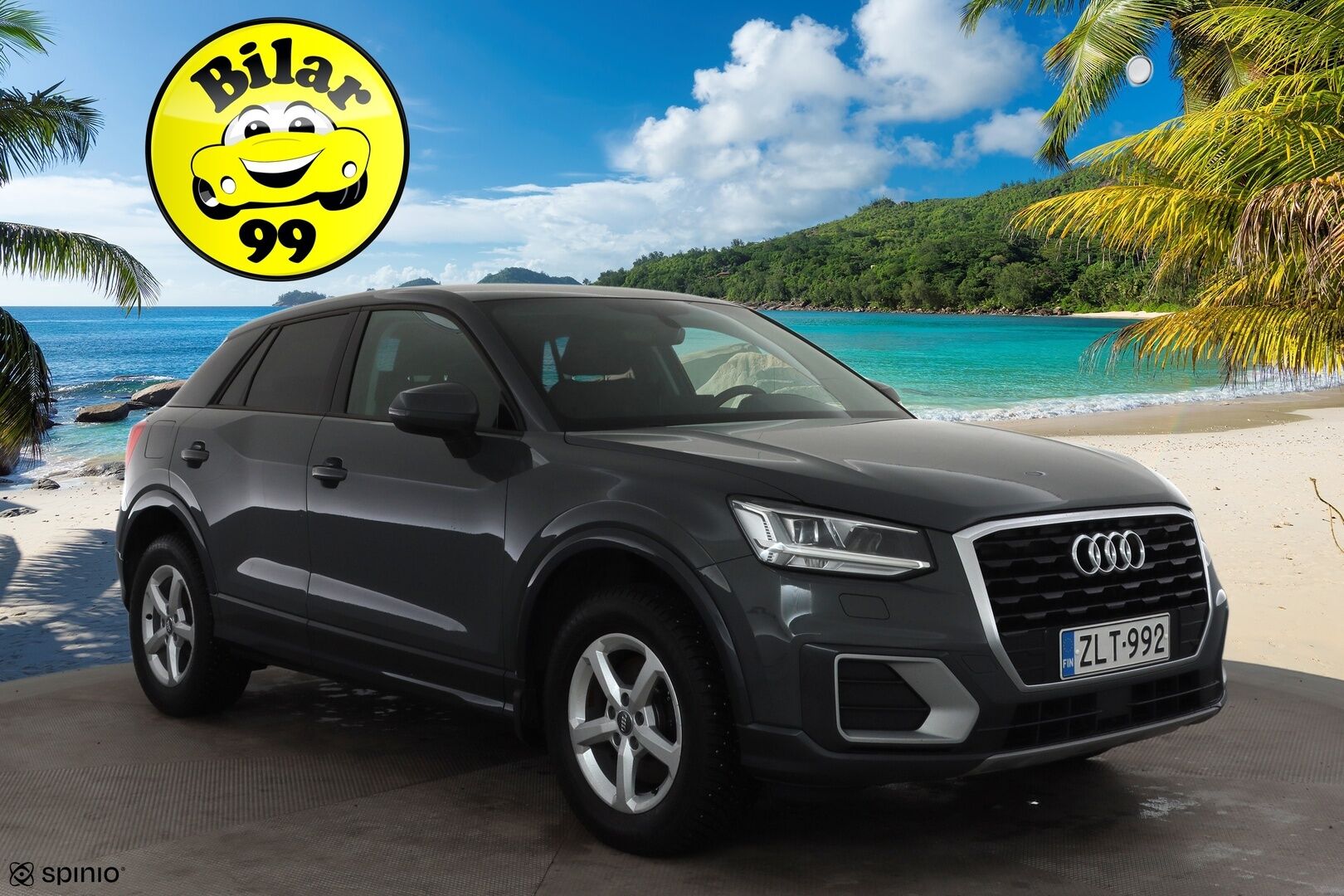 Audi Q2 2018 Business Sport Plus Edition 1,4 TFSI 110kw S-tronic * 1-om. Suomi-auto / Vakkari / P.tutkat / LED / Apple&Android / Lohkolämmitin *