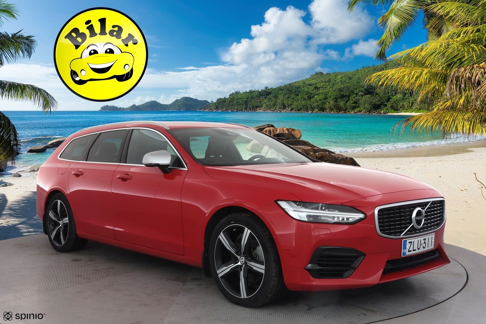 Volvo V90 2018 T8 AWD R-Design aut - | ACC | Webasto | Muistipenkki | High performance Audio | P.Kamera | Ratinlämmitys | LED | Keyless | Apple&Android | Suomi-auto | Kahdet Renkaat |