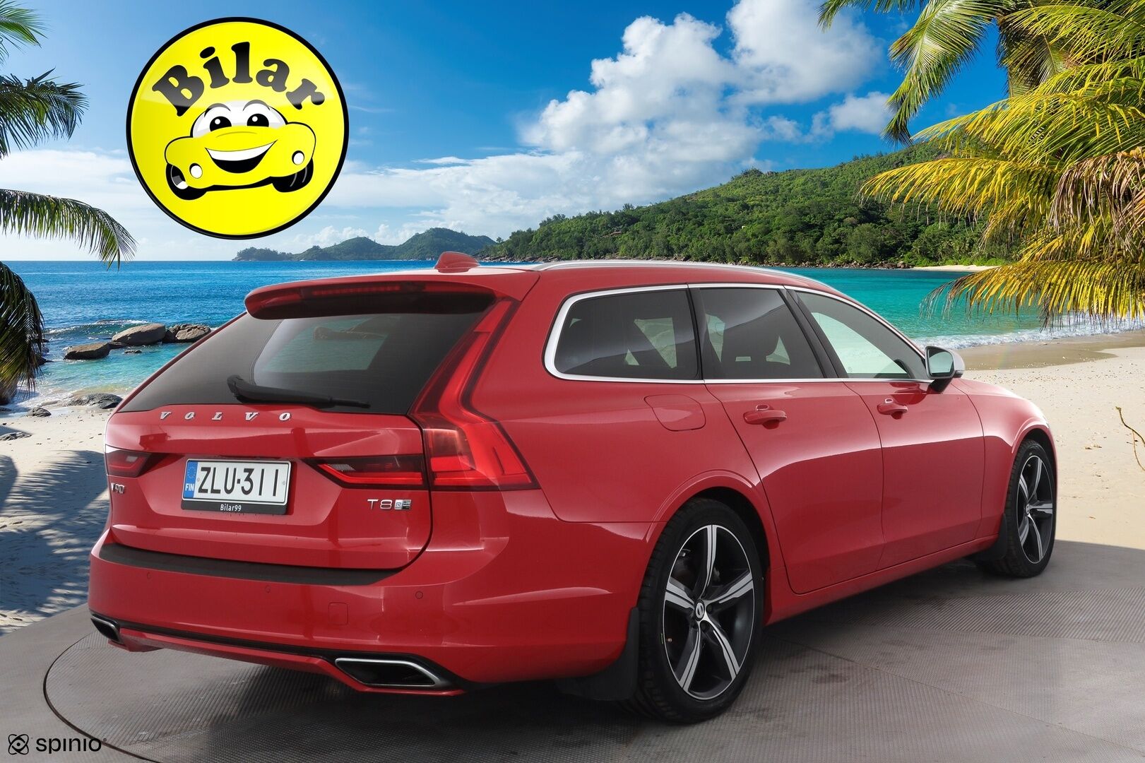 Volvo V90 2018 T8 AWD R-Design aut - | ACC | Webasto | Muistipenkki | High performance Audio | P.Kamera | Ratinlämmitys | LED | Keyless | Apple&Android | Suomi-auto | Kahdet Renkaat |