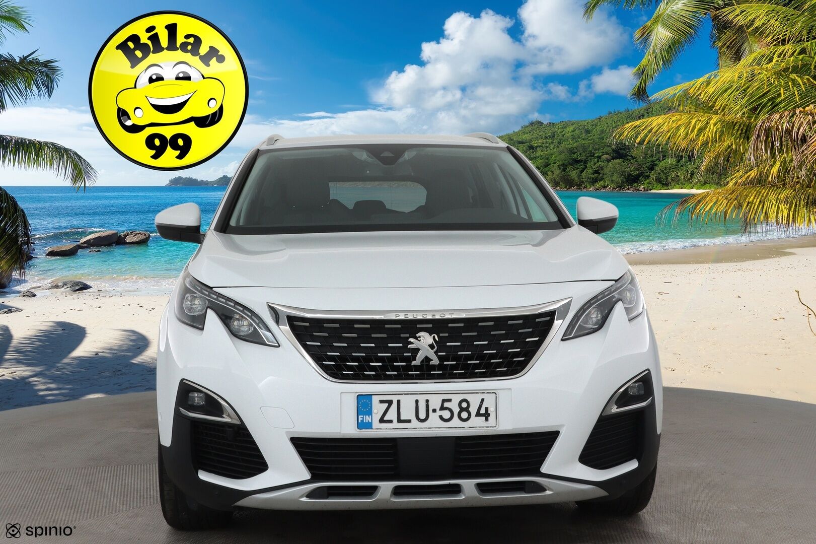 Peugeot 5008 2018 Allure PureTech 130 Aut. 7-Paik **Sisätilanlämmitin / Full-LED / Digimittaristo / P.Tutkat / Ajolinjapilotti / Keyless** - Kahdet Renkaat