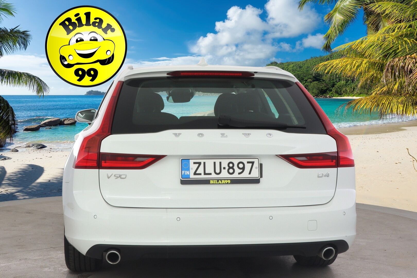 Volvo V90 2016 D4 Business aut *Pilot Assist / Webasto / Tutkat / Puolinahat / Navi / VOC / Ratinlämmitin / KeylessGo - 2x Renkaat Aluvanteilla / Super-Siisti