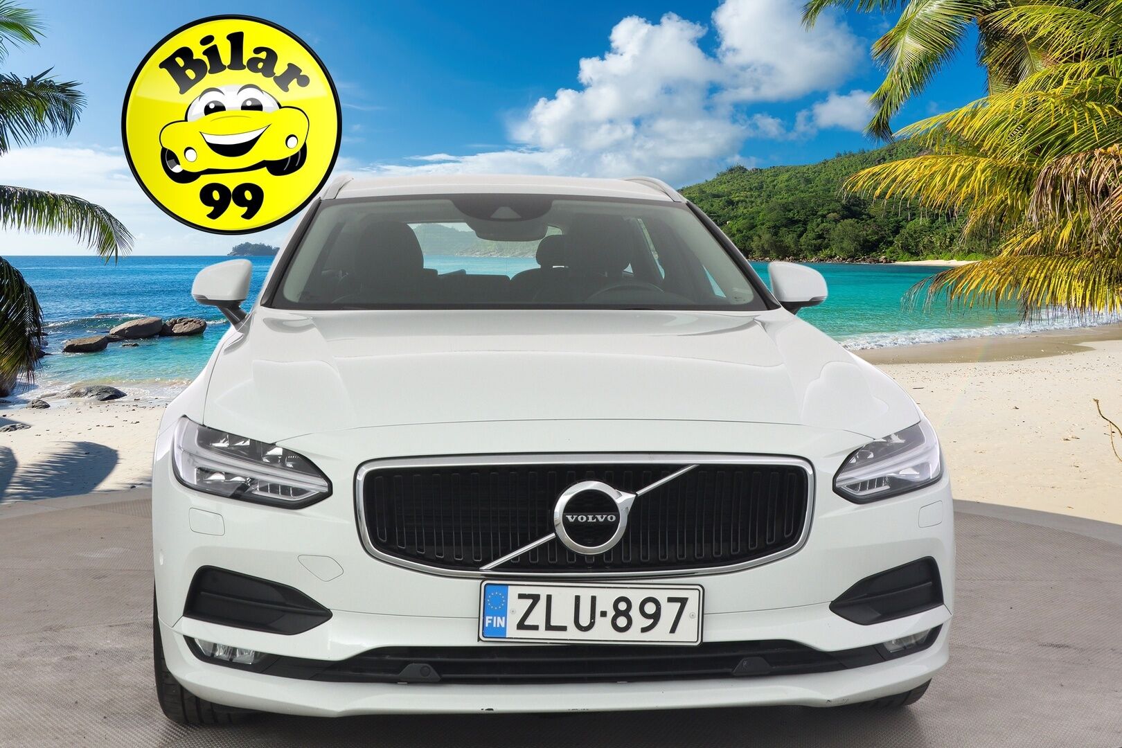 Volvo V90 2016 D4 Business aut *Pilot Assist / Webasto / Tutkat / Puolinahat / Navi / VOC / Ratinlämmitin / KeylessGo - 2x Renkaat Aluvanteilla / Super-Siisti