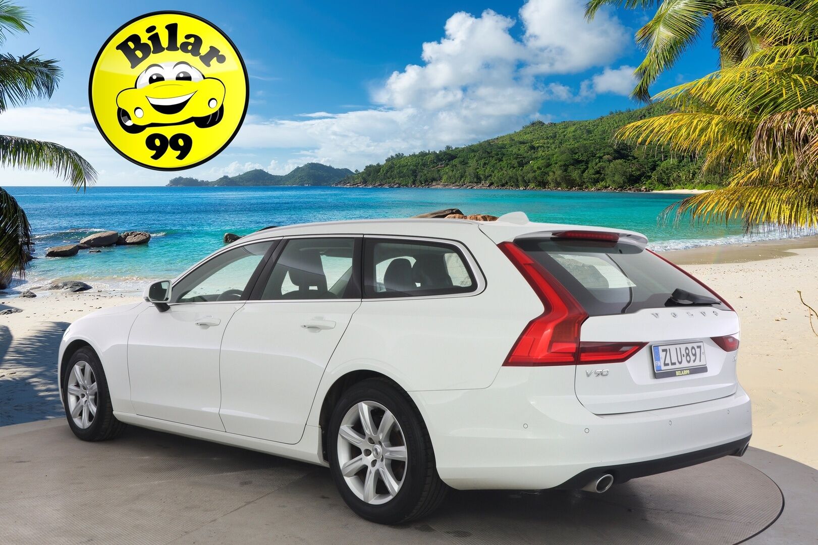 Volvo V90 2016 D4 Business aut *Pilot Assist / Webasto / Tutkat / Puolinahat / Navi / VOC / Ratinlämmitin / KeylessGo - 2x Renkaat Aluvanteilla / Super-Siisti
