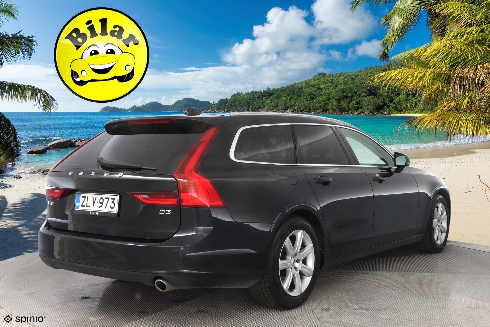 Volvo V90 2018 D3 Momentum aut - ACC | Pilot assist | LED | Webasto | Ratin lämmitys | Suomi-auto | Kahdet renkaat alumiinivanteilla | Särmä huoltohistoria!