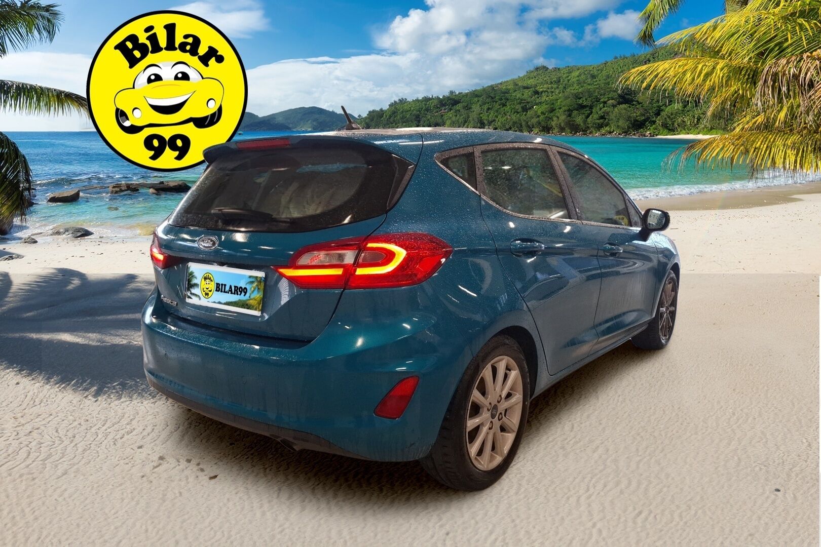 Ford Fiesta 2018 1,0 EcoBoost 100hv M6 Titanium 5-ovinen - | ACC | B&O | P. Kamera | CarPlay&AndroidAuto | Navi | Huippuvarusteet! | Tulossa myyntiin! |