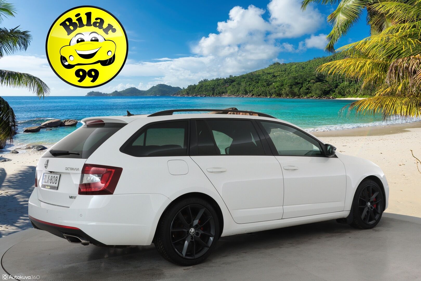 Skoda Octavia 2018 Combi 2,0 TSI RS DSG **Adapt. vakkari / Webasto / P.kamera / Keyless / Apple&Android**