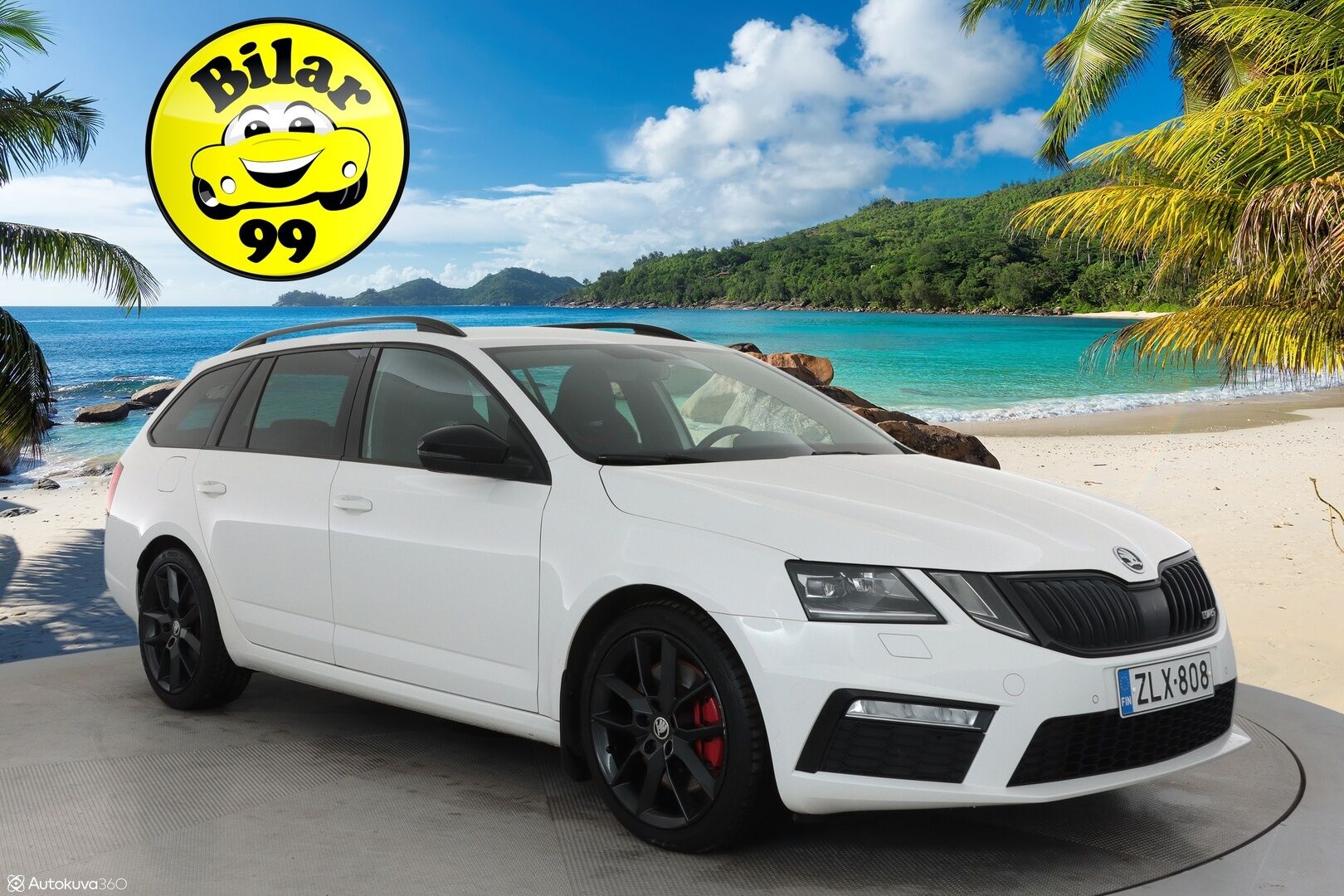 Skoda Octavia 2018 Combi 2,0 TSI RS DSG **Adapt. vakkari / Webasto / P.kamera / Keyless / Apple&Android**