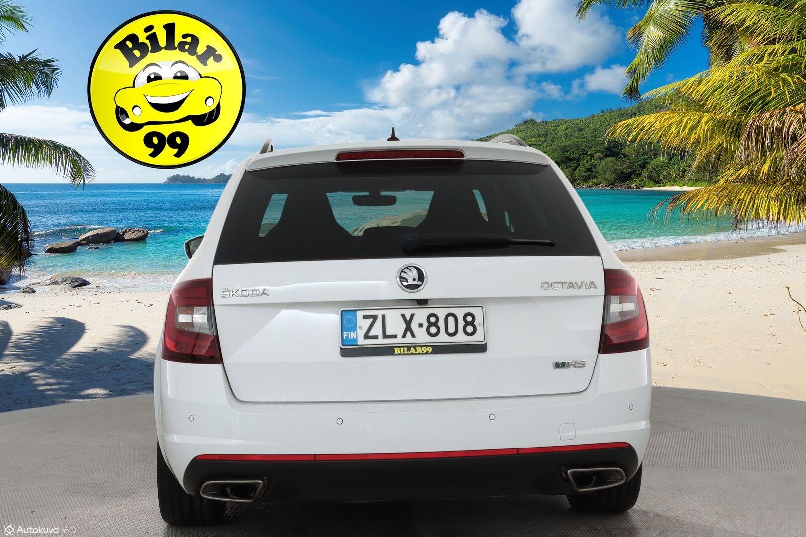 Skoda Octavia 2018 Combi 2,0 TSI RS DSG **Adapt. vakkari / Webasto / P.kamera / Keyless / Apple&Android**