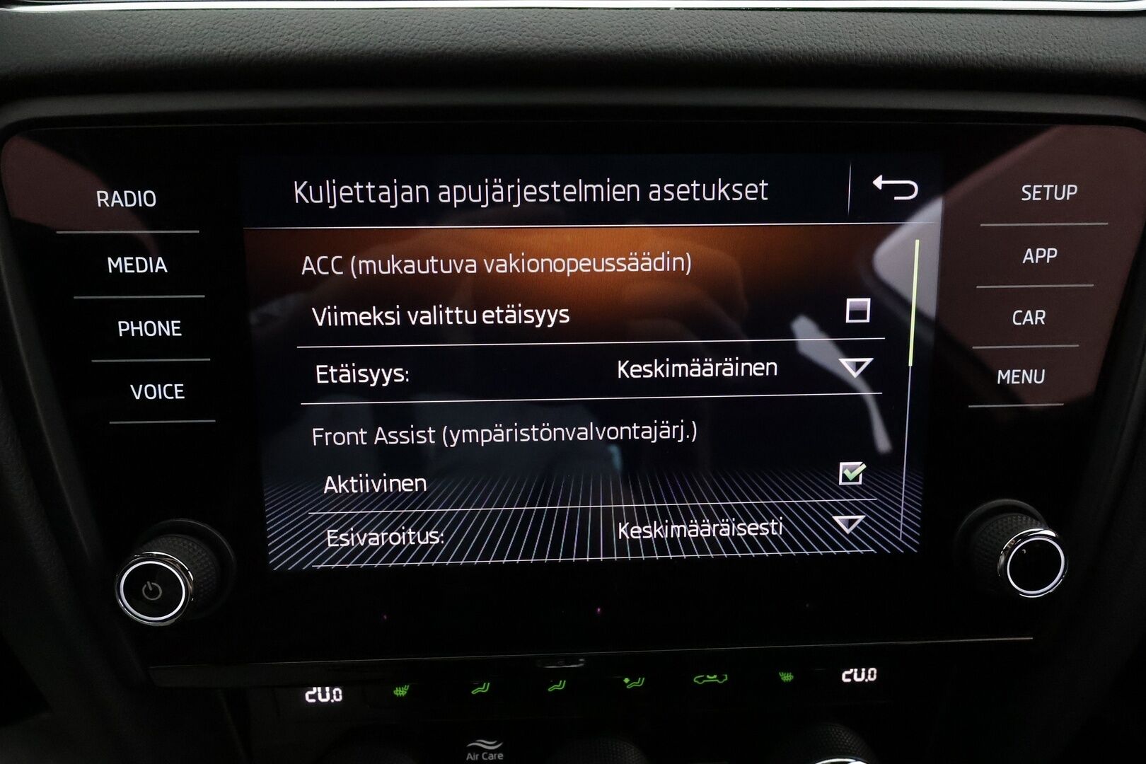 Skoda Octavia 2018 Combi 2,0 TSI RS DSG **Adapt. vakkari / Webasto / P.kamera / Keyless / Apple&Android**
