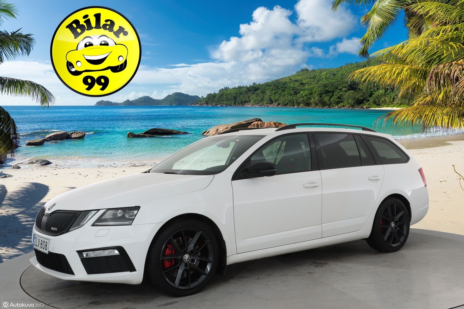 Skoda Octavia 2018 Combi 2,0 TSI RS DSG **Adapt. vakkari / Webasto / P.kamera / Keyless / Apple&Android**