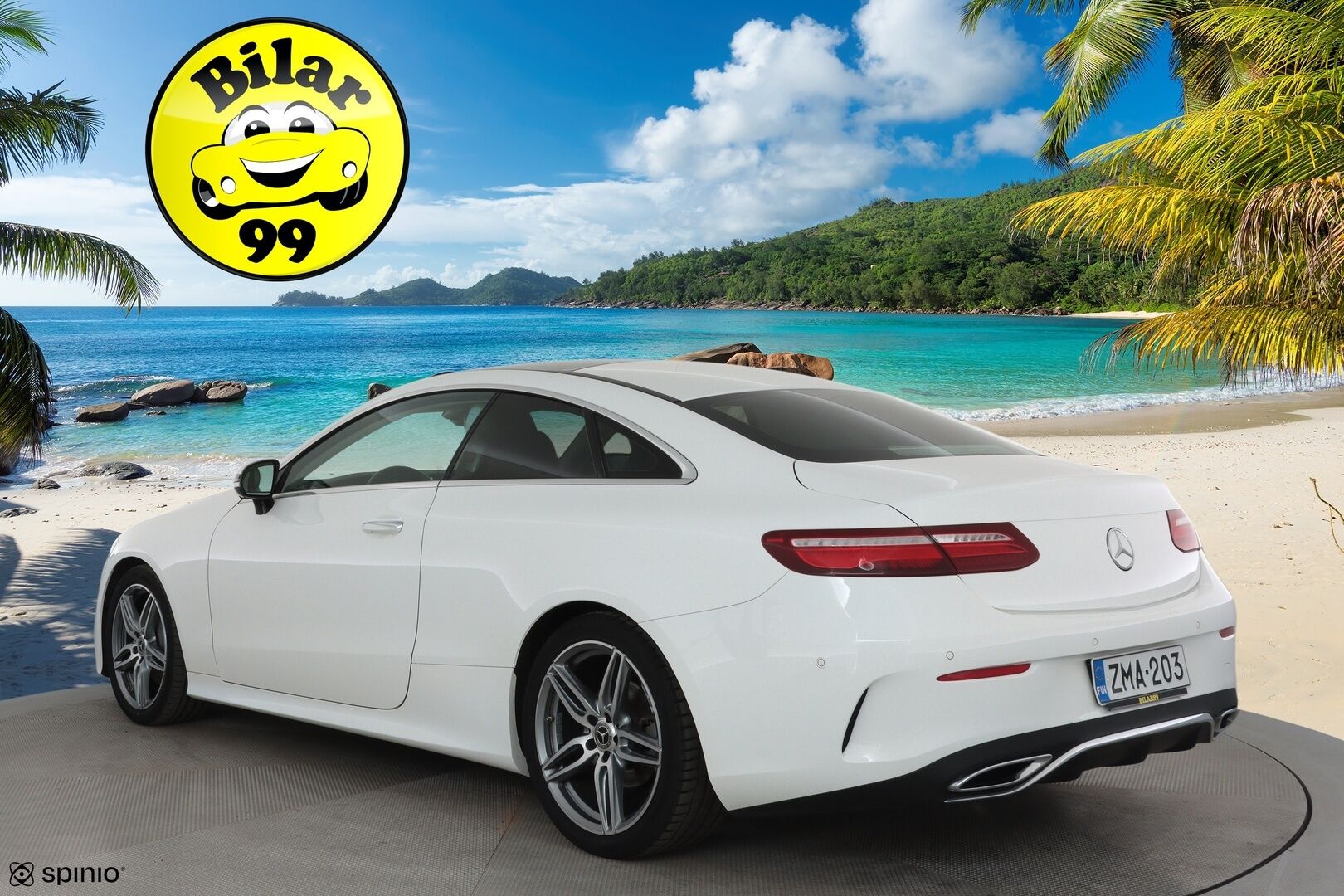 Mercedes-Benz E 2018 220 d A Coupé Business AMG **Burmester / Widescreen / Panorama / 360° / Muistipenkit / HUD / Lohkolämmitin** - 1.Om Suomi-auto / Kahdet renkaat aluvanteilla
