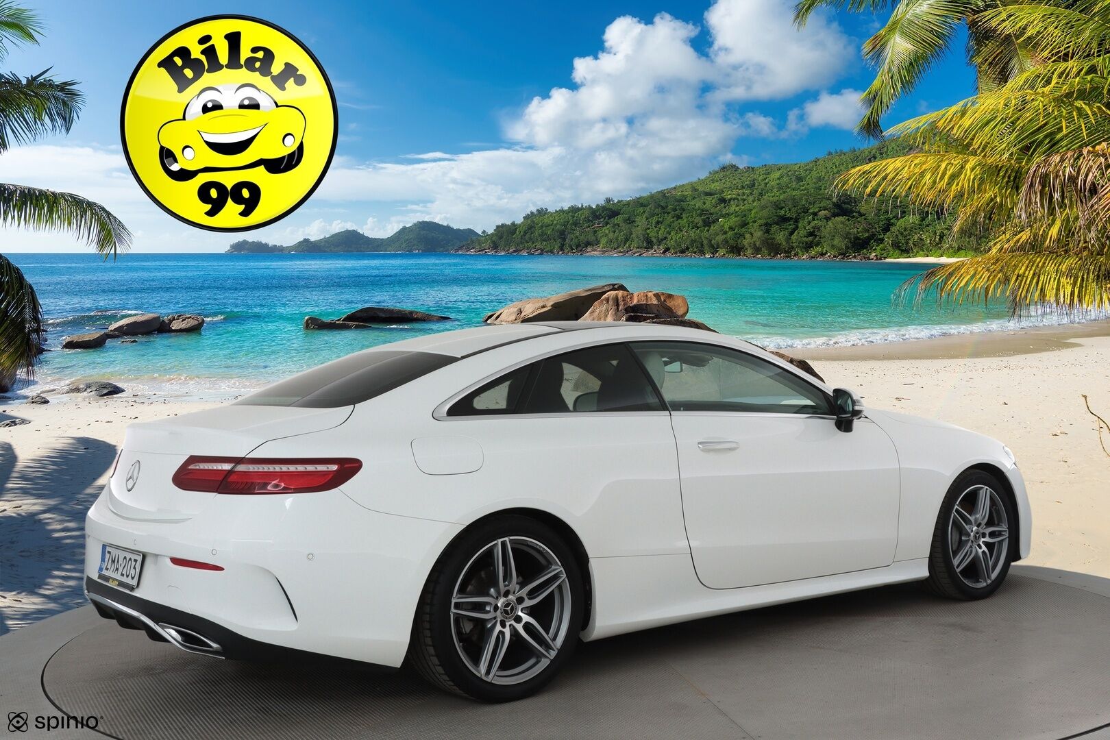 Mercedes-Benz E 2018 220 d A Coupé Business AMG **Burmester / Widescreen / Panorama / 360° / Muistipenkit / HUD / Lohkolämmitin** - 1-Om Suomi-auto / Kovilla varusteilla! / Kahdet renkaat aluvanteilla 