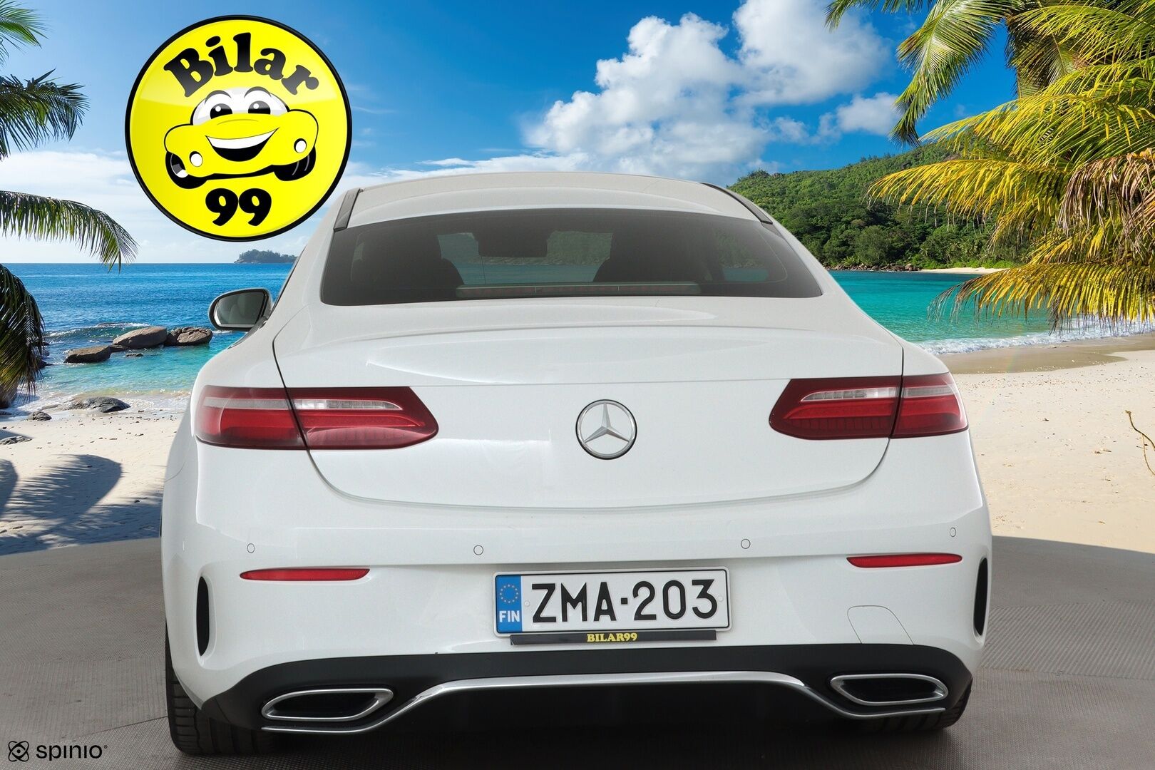 Mercedes-Benz E 2018 220 d A Coupé Business AMG **Burmester / Widescreen / Panorama / 360° / Muistipenkit / HUD / Lohkolämmitin** - 1-Om Suomi-auto / Kovilla varusteilla! / Kahdet renkaat aluvanteilla 