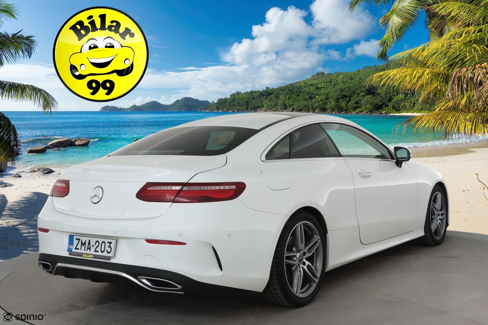 Mercedes-Benz E 2018 220 d A Coupé Business AMG **Burmester / Widescreen / Panorama / 360° / Muistipenkit / HUD / Lohkolämmitin** - 1-Om Suomi-auto / Kovilla varusteilla! / Kahdet renkaat aluvanteilla 