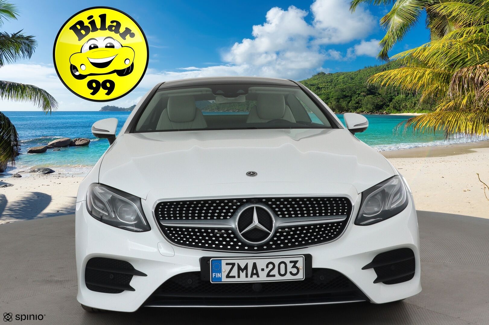 Mercedes-Benz E 2018 220 d A Coupé Business AMG **Burmester / Widescreen / Panorama / 360° / Muistipenkit / HUD / Lohkolämmitin** - 1-Om Suomi-auto / Kovilla varusteilla! / Kahdet renkaat aluvanteilla 