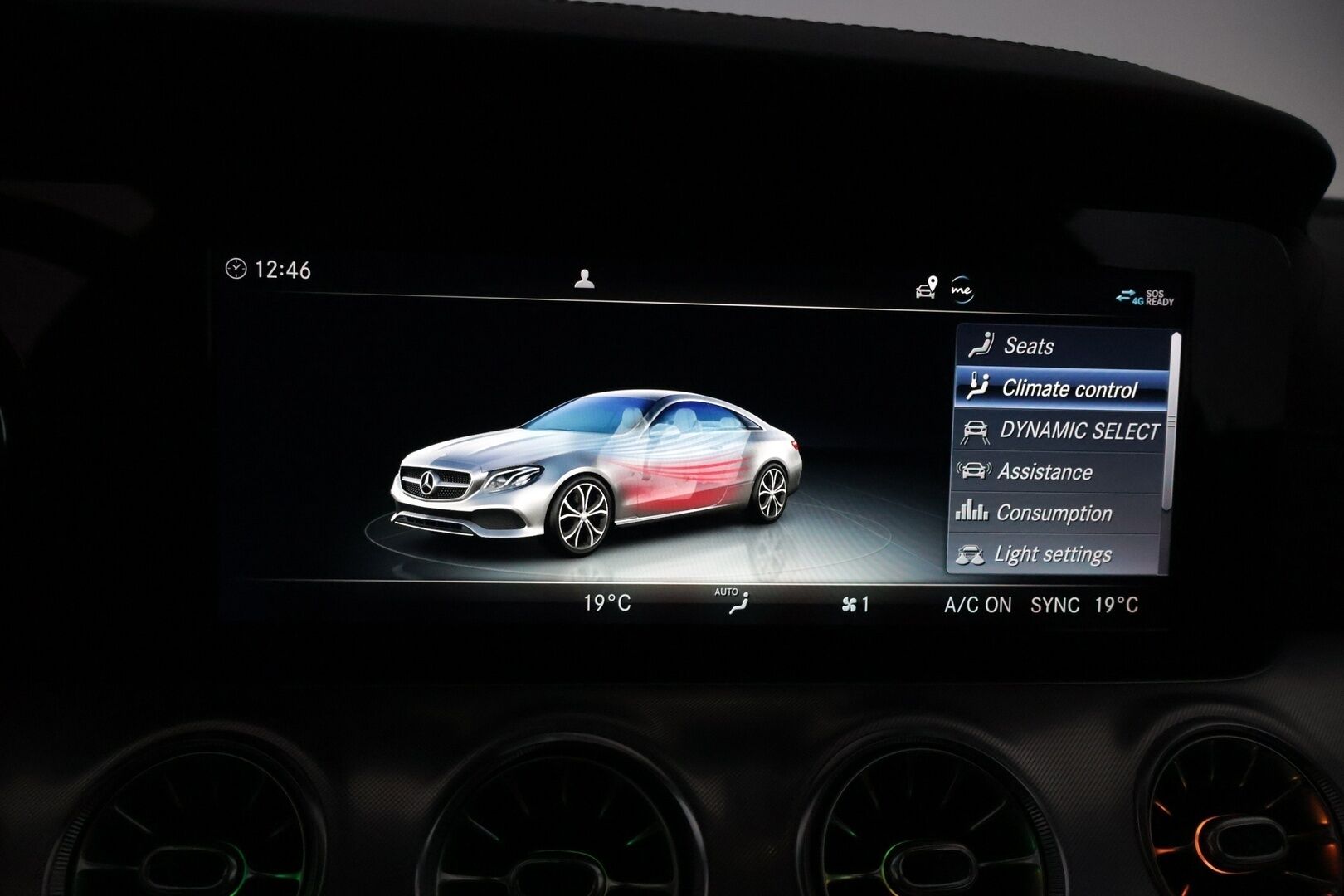 Mercedes-Benz E 2019 220 d 4Matic A Coupé Business AMG **Webasto / Burmester / Muistipenkit / Kessy / Lasikattoluukku / Multibeam LED / 360° / Navi** - Suomi-auto / Kahdet renkaat aluvanteilla / Puna-mustat nahat