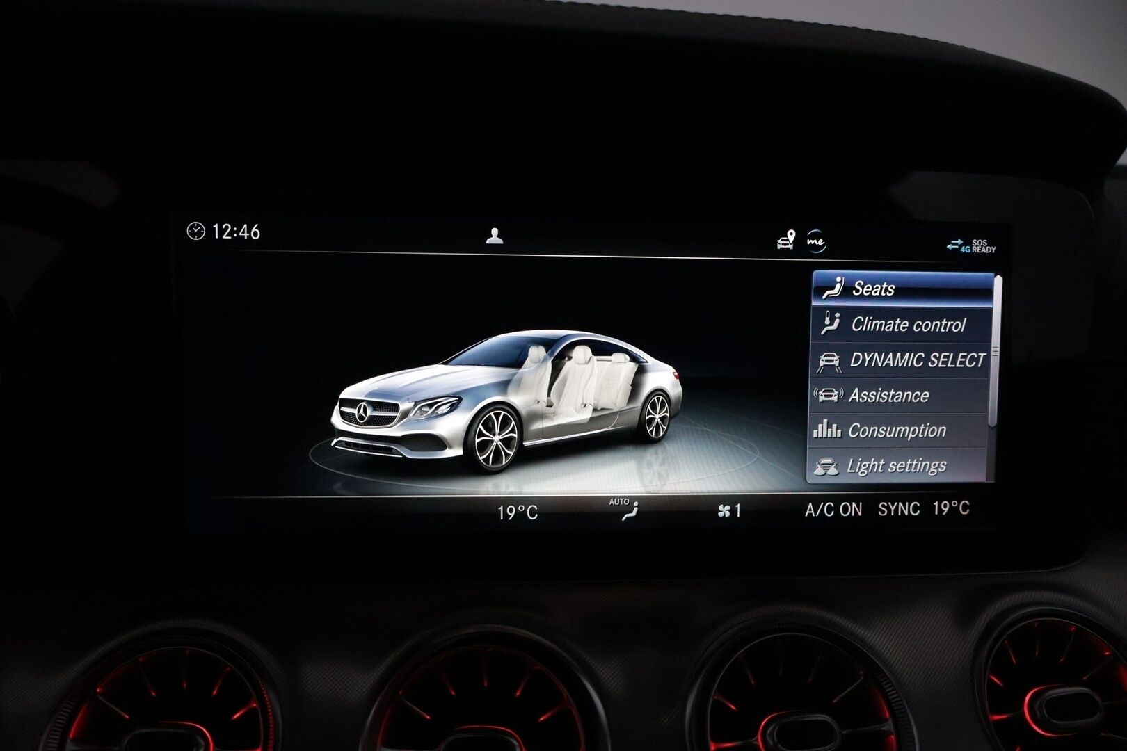 Mercedes-Benz E 2019 220 d 4Matic A Coupé Business AMG **Webasto / Burmester / Muistipenkit / Kessy / Lasikattoluukku / Multibeam LED / 360° / Navi** - Suomi-auto / Kahdet renkaat aluvanteilla / Puna-mustat nahat