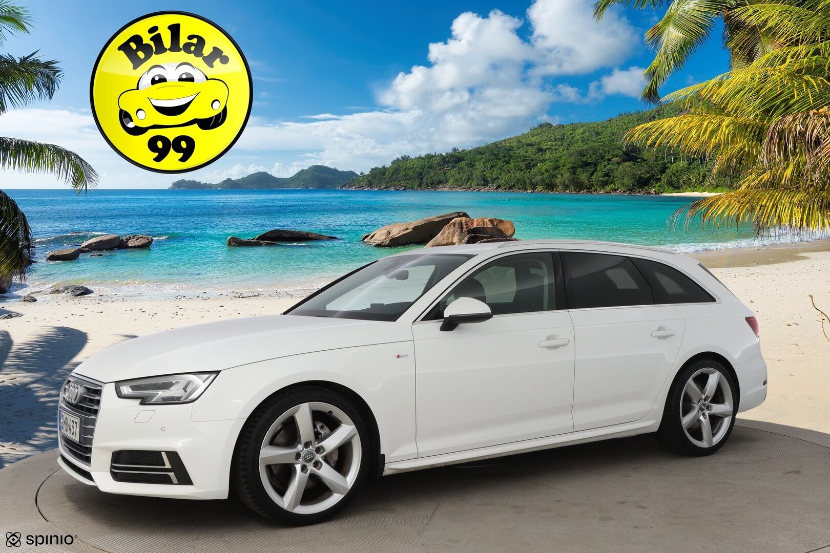 Audi A4 2018 Avant Business Sport Comfort S line Edition 2,0 TDI 140 kW quattro S tronic - Suomiauto / Webasto / Sporttipenkit / Vetokoukku / Sähköluukku / Vakkari / KeylessGo / Juuri tullut Tampereelle!