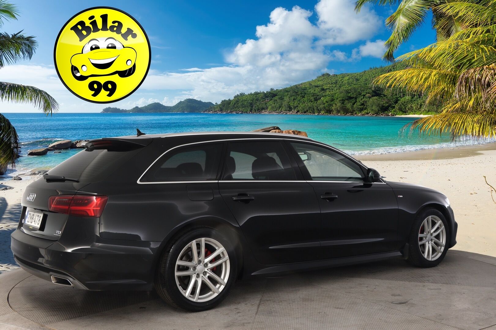 Audi A6 2018 Avant S line Business Sport 2,0 TDI 140 kW quattro*Webasto / Navi / P.kamera* - *S-Line / vetokoukku / 2x renkaat&vanteet*