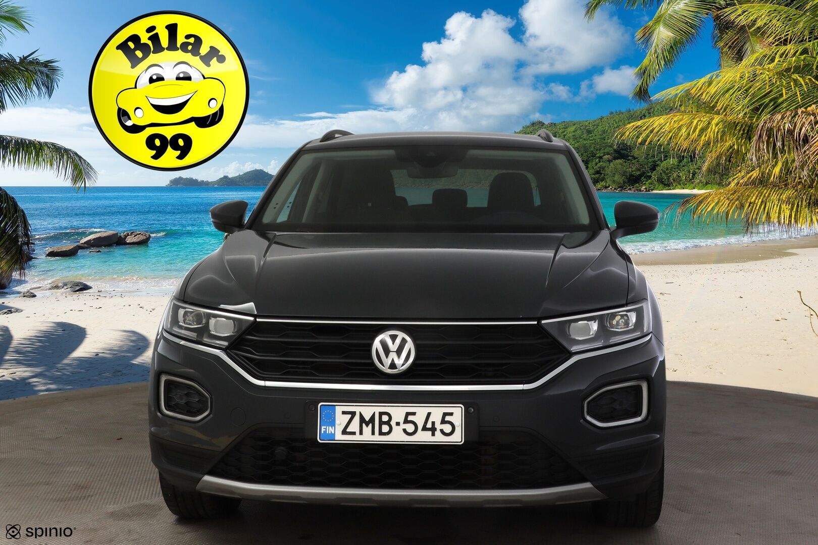 Volkswagen T-Roc 2018 Style 1,5 TSI EVO 110 kW (150 hv) aut. ** Adapt .Vakkari / LED-ajovalot / Lohkolämmitin / P.Kamera /  CarPlay ** - **1-omisteinen Suomiauto / Aut. ilmastointi / 2x renkaat / Hyvin huollettu! / Siistikuntoinen yksilö!**