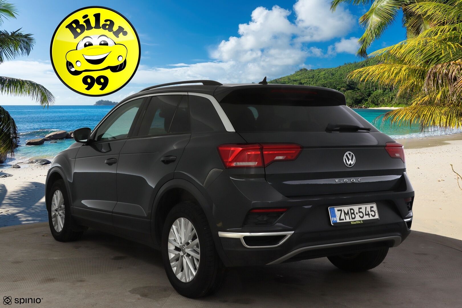 Volkswagen T-Roc 2018 Style 1,5 TSI EVO 110 kW (150 hv) aut. ** Adapt .Vakkari / LED-ajovalot / Lohkolämmitin / P.Kamera /  CarPlay ** - **1-omisteinen Suomiauto / Aut. ilmastointi / 2x renkaat / Hyvin huollettu! / Siistikuntoinen yksilö!**