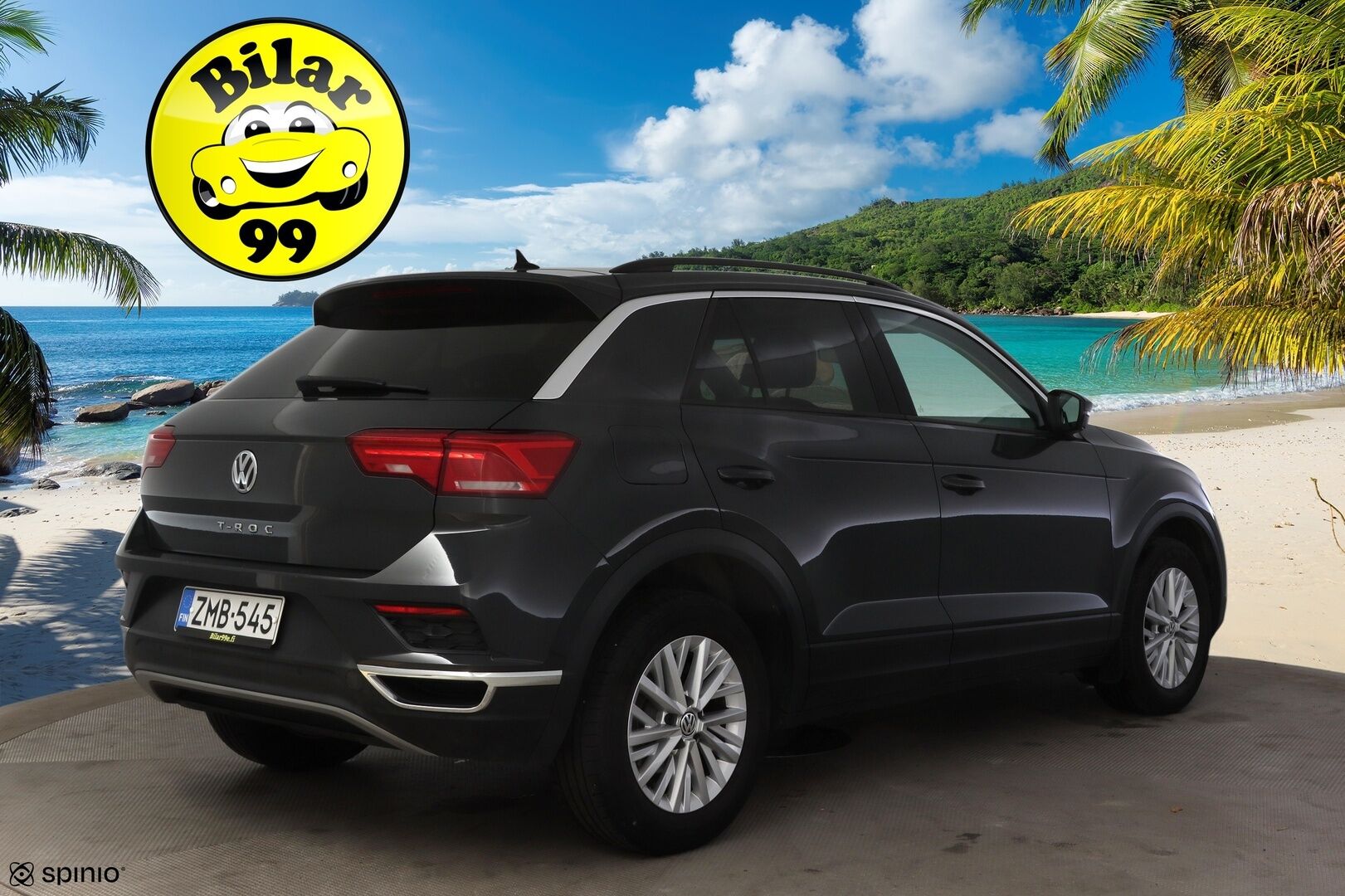 Volkswagen T-Roc 2018 Style 1,5 TSI EVO 110 kW (150 hv) aut. ** Adapt .Vakkari / LED-ajovalot / Lohkolämmitin / P.Kamera /  CarPlay ** - **1-omisteinen Suomiauto / Aut. ilmastointi / 2x renkaat / Hyvin huollettu! / Siistikuntoinen yksilö!**