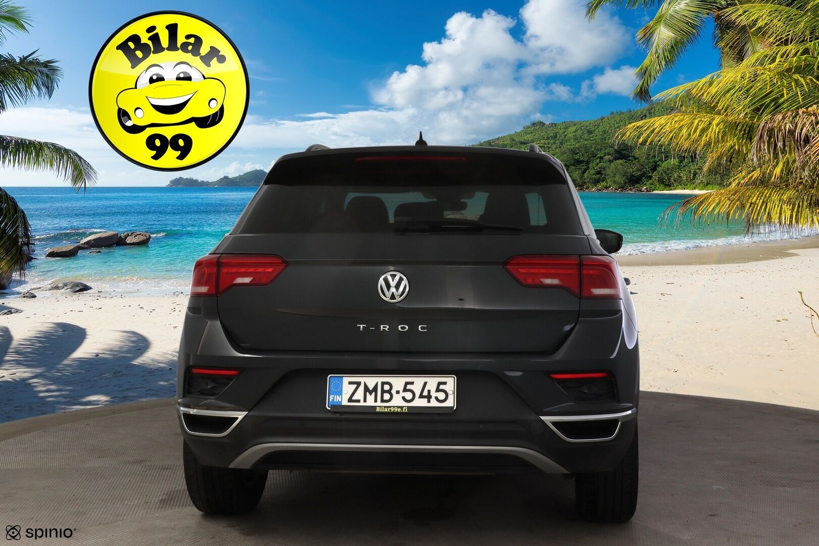 Volkswagen T-Roc 2018 Style 1,5 TSI EVO 110 kW (150 hv) aut. ** 1-om Suomiauto / ACC / LED / Lohkolämmitin / P.Kamera /  CarPlay ** - **1-omisteinen Suomiauto / 2x renkaat / Hyvin huollettu! / Siistikuntoinen yksilö!**