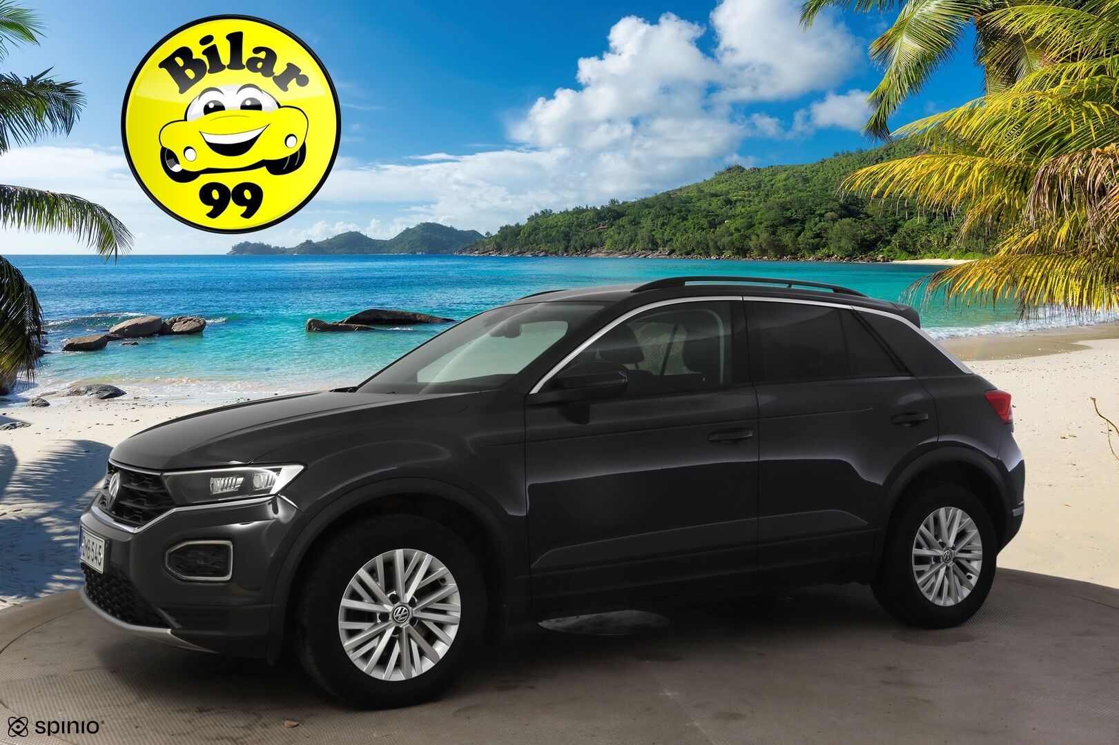 Volkswagen T-Roc 2018 Style 1,5 TSI EVO 110 kW (150 hv) aut. ** Adapt .Vakkari / LED-ajovalot / Lohkolämmitin / P.Kamera /  CarPlay ** - **1-omisteinen Suomiauto / Aut. ilmastointi / 2x renkaat / Hyvin huollettu! / Siistikuntoinen yksilö!**