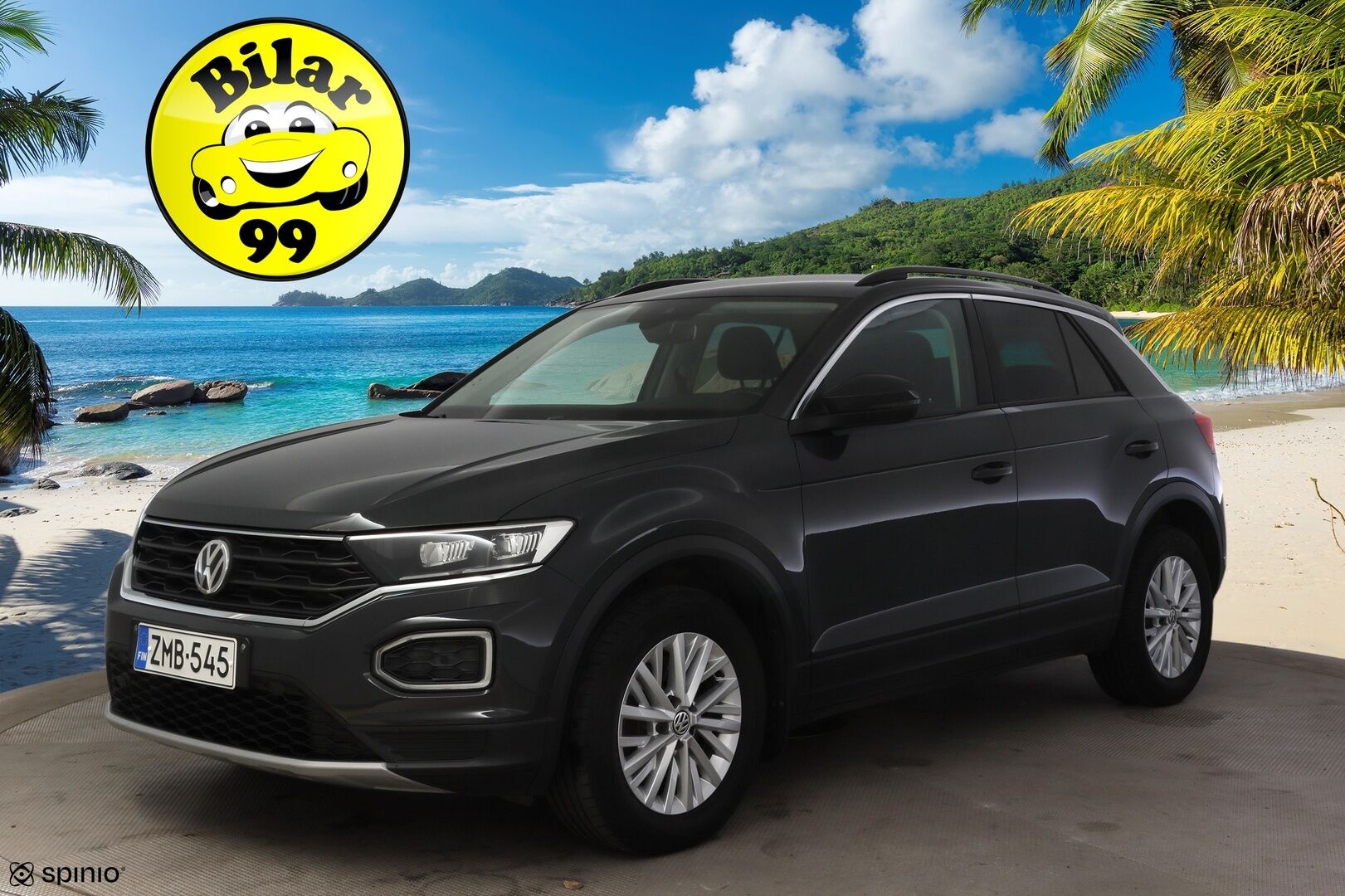 Volkswagen T-Roc 2018 Style 1,5 TSI EVO 110 kW (150 hv) aut. ** 1-om Suomiauto / ACC / LED / Lohkolämmitin / P.Kamera /  CarPlay ** - **1-omisteinen Suomiauto / 2x renkaat / Hyvin huollettu! / Siistikuntoinen yksilö!**