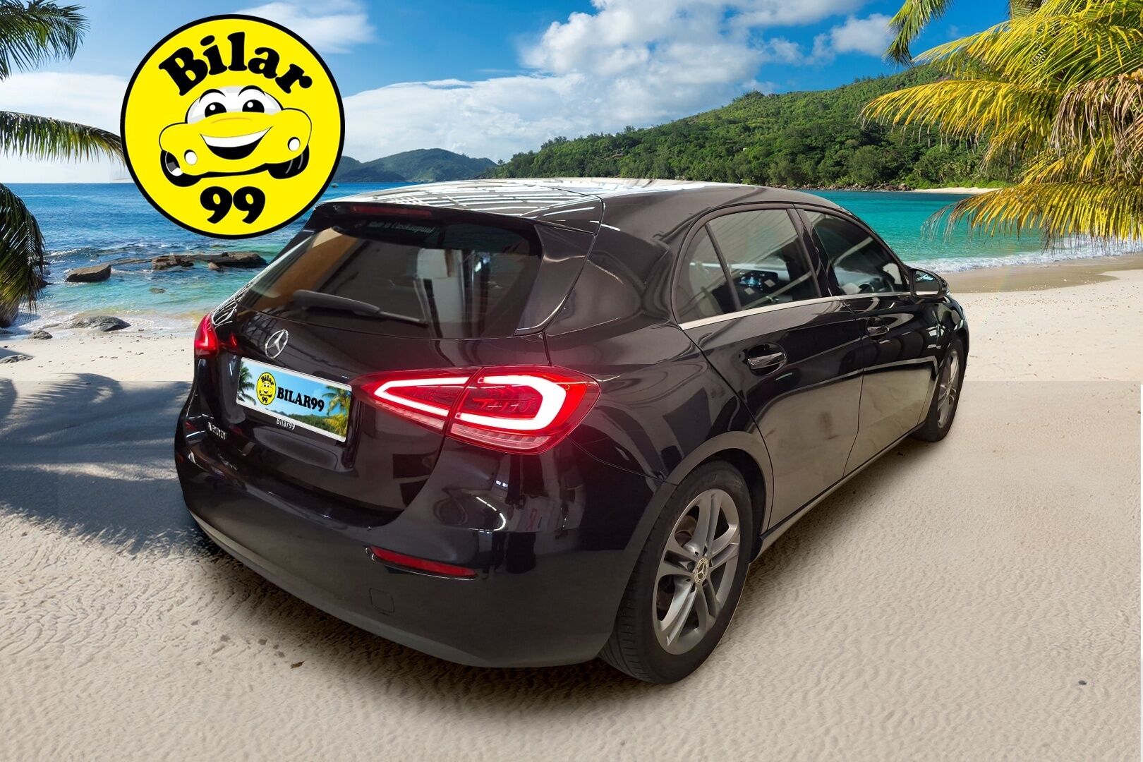 Mercedes-Benz A 2018 200 A Launch Edition Style - | 2 OM Suomi-auto | Vakkari | LED | Kamera | Lohko & sisä | 