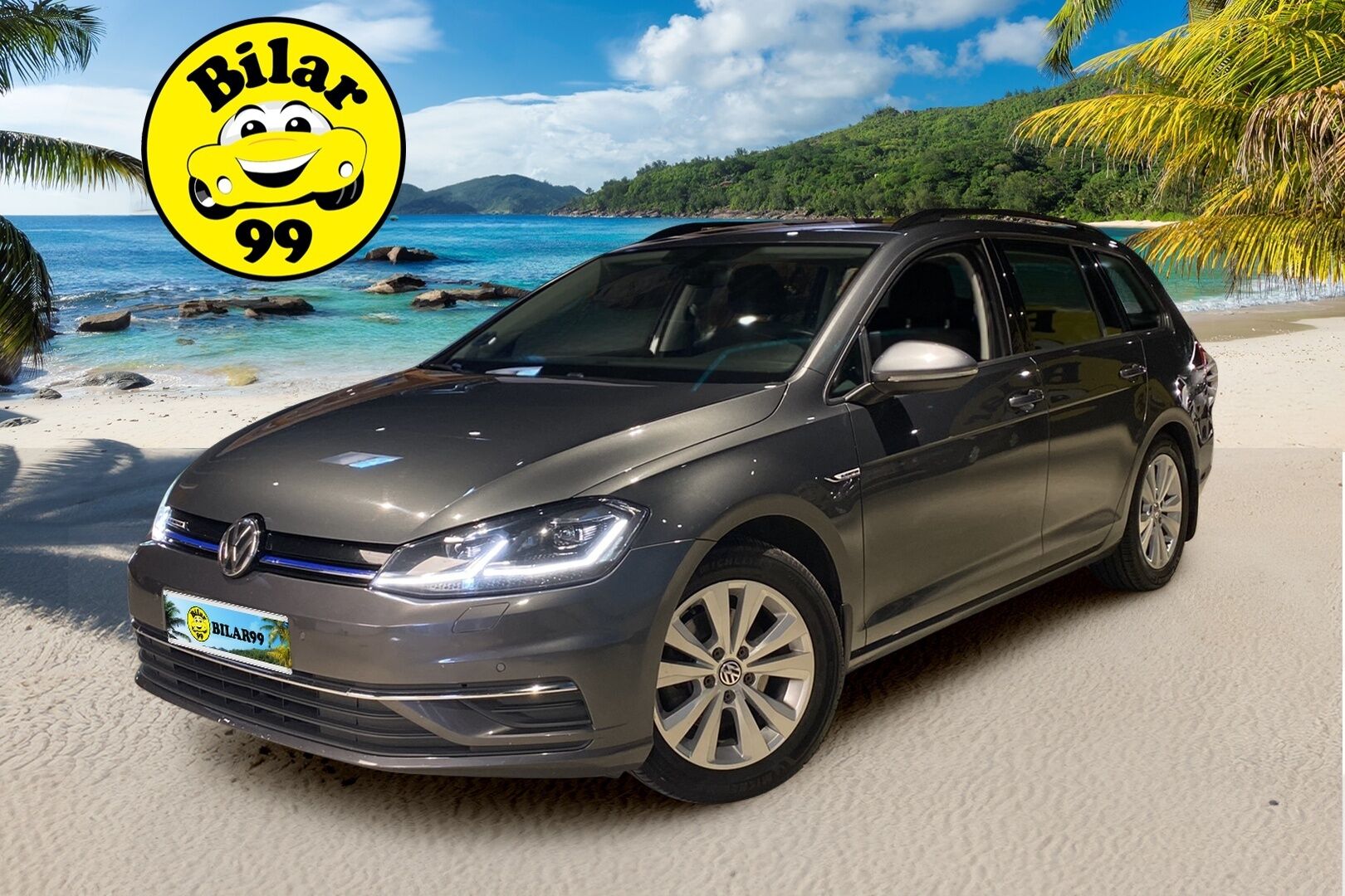 Volkswagen Golf 2018 Variant Comfortline 1,5 TSI EVO 96 kW (130 hv) BLUEMOTION - Suomi-auto / Webasto / Adapt.vakkari / Peruutuskamera / Vetokoukku / Keyless / Adapt.LED / Vetokoukku / Hyvät renkaat!