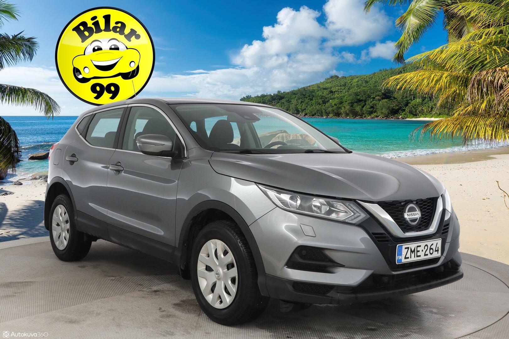 Nissan Qashqai 2019 DIG-T 115 Visia 2WD Xtronic // Vakkari / Kaistavahti / Tutkat / Suomi-auto *