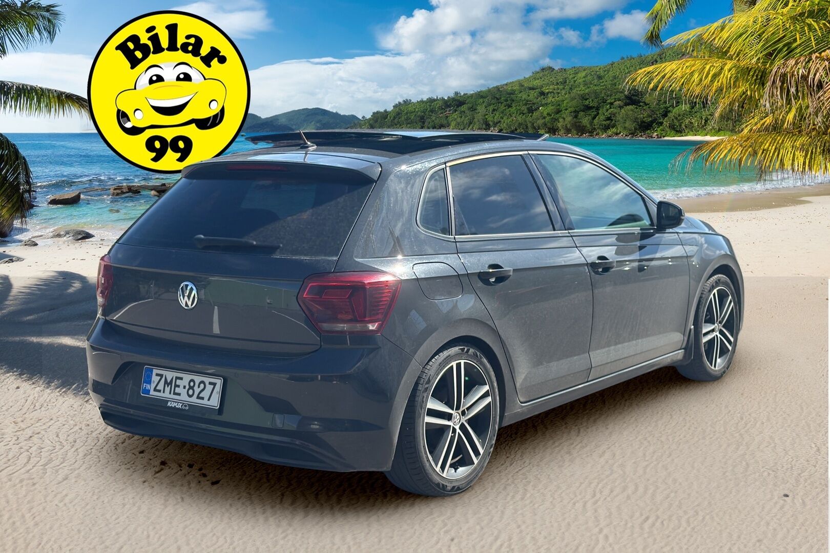 Volkswagen Polo 2018 Highline 1,0 TSI 70 kW (95 hv) DSG-automaatti - | Kattoluukku | Digimittaristo | P-Kamera | LED | AppConnect | Vakkari