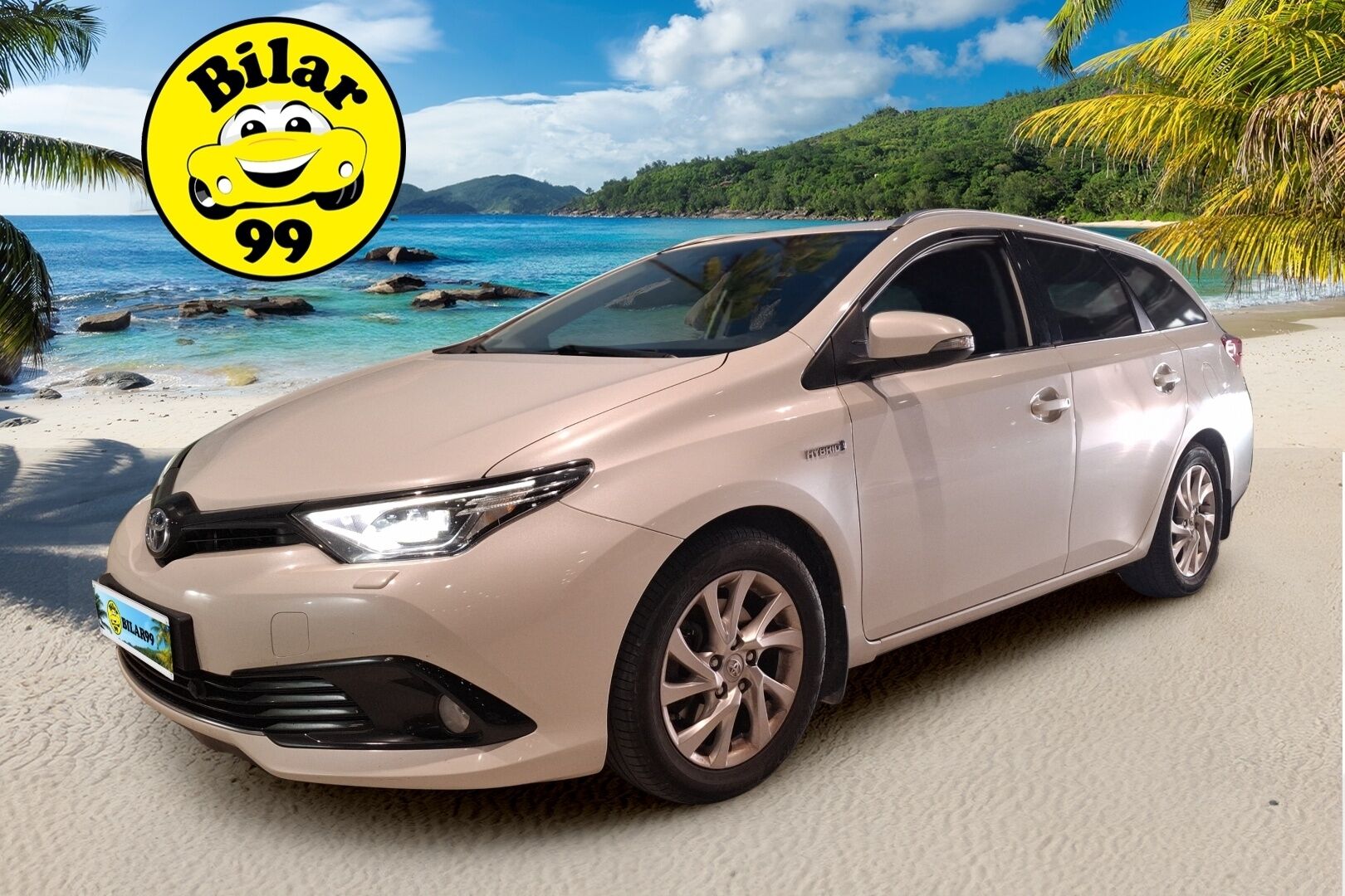 Toyota Auris 2018 Touring Sports 1,8 Hybrid Edition Business / Suomi-auto / Vakkari / Navi / Lohko+sisäp. / P. kamera / - 2x vanteet & renkaat / Merkkihuollettu / Siisti!
